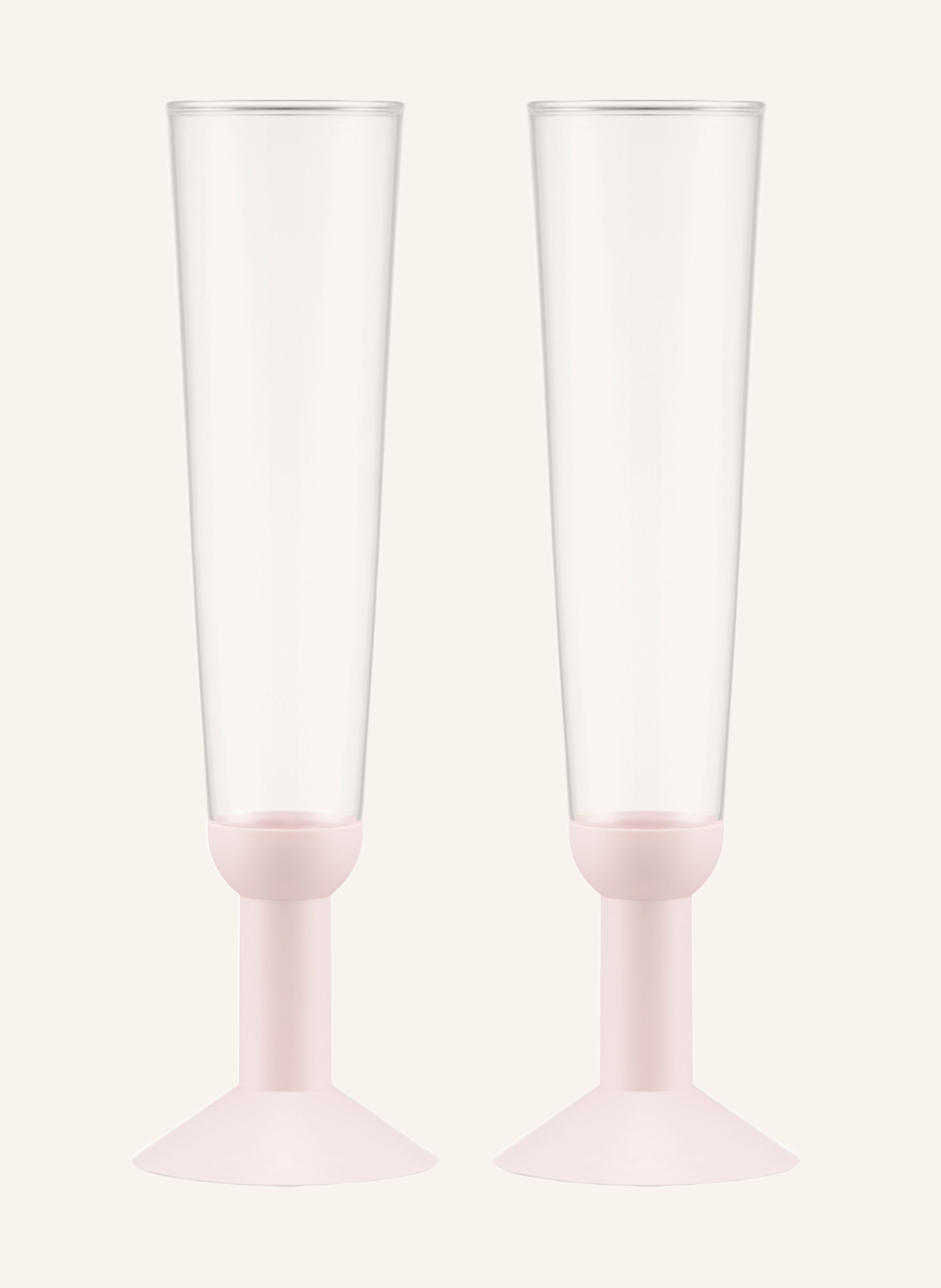 bodum Kieliszki do szampana, 2 szt.: JASNORÓŻOWY / JASNOZIELONY / NIEBIESKI