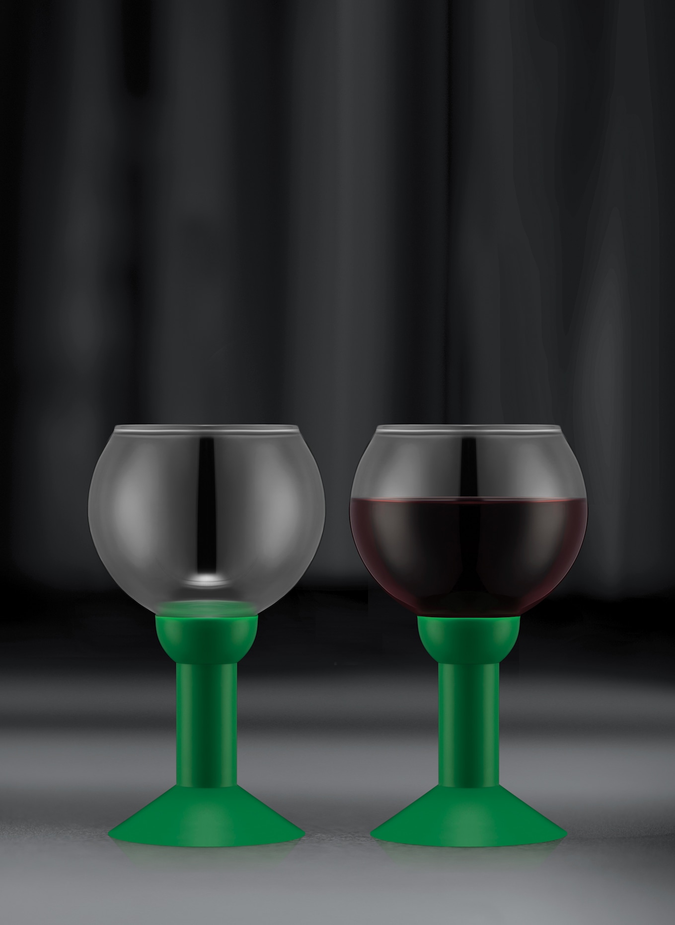 bodum Zestaw 2 kieliszków do wina: ZIELONY