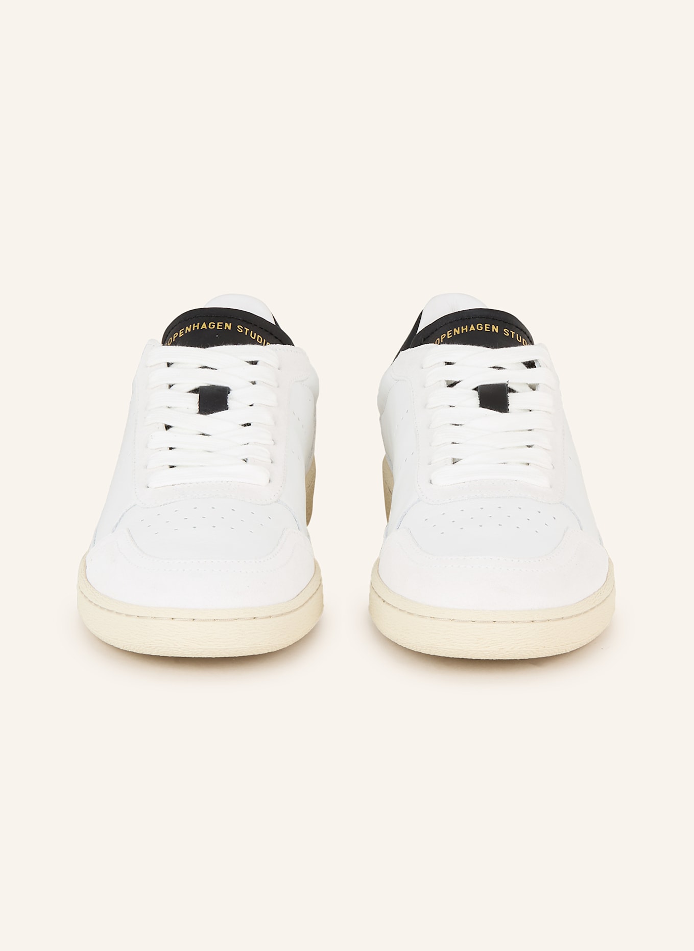 COPENHAGEN STUDIOS Sneaker CPH255: WEISS / SCHWARZ