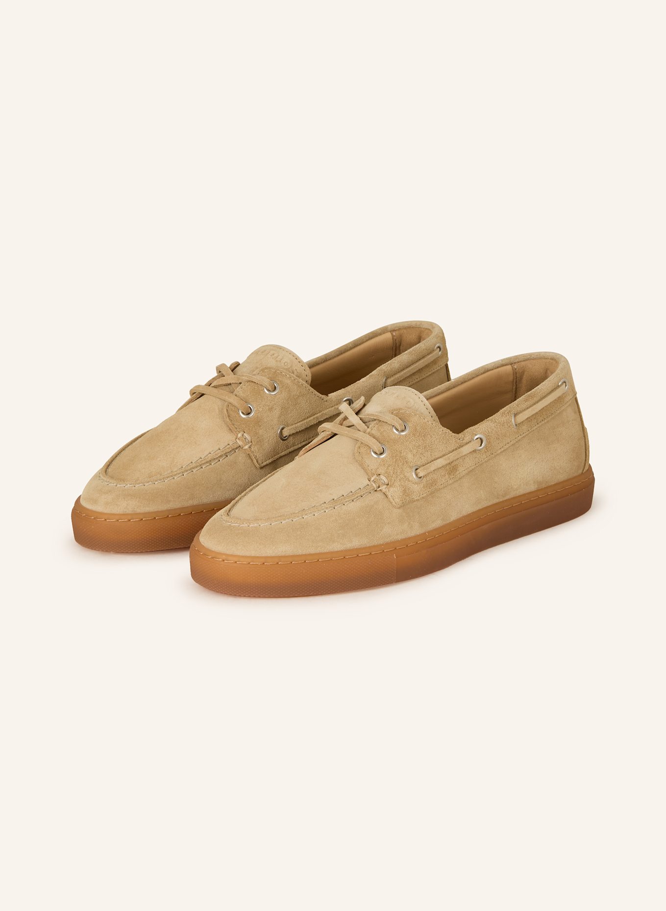 COPENHAGEN Boat shoes CPH160: BEIGE