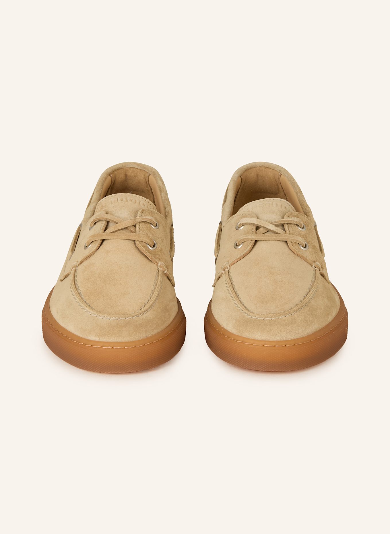 COPENHAGEN Boat shoes CPH160: BEIGE