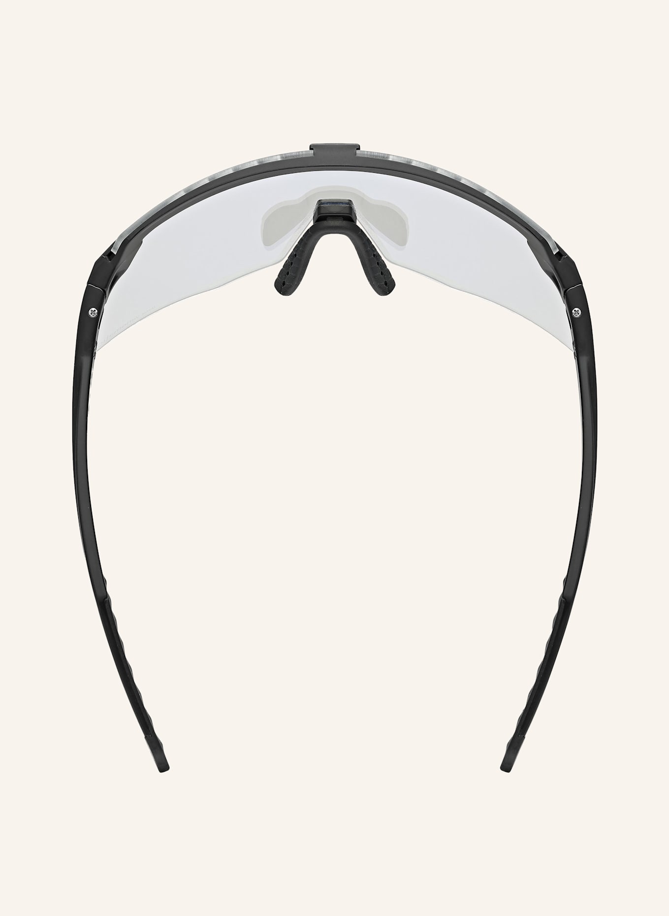 uvex Okulary rowerowe PACE STAGE S V: 00156 – CZARNY/ PRZEZROCZYSTY