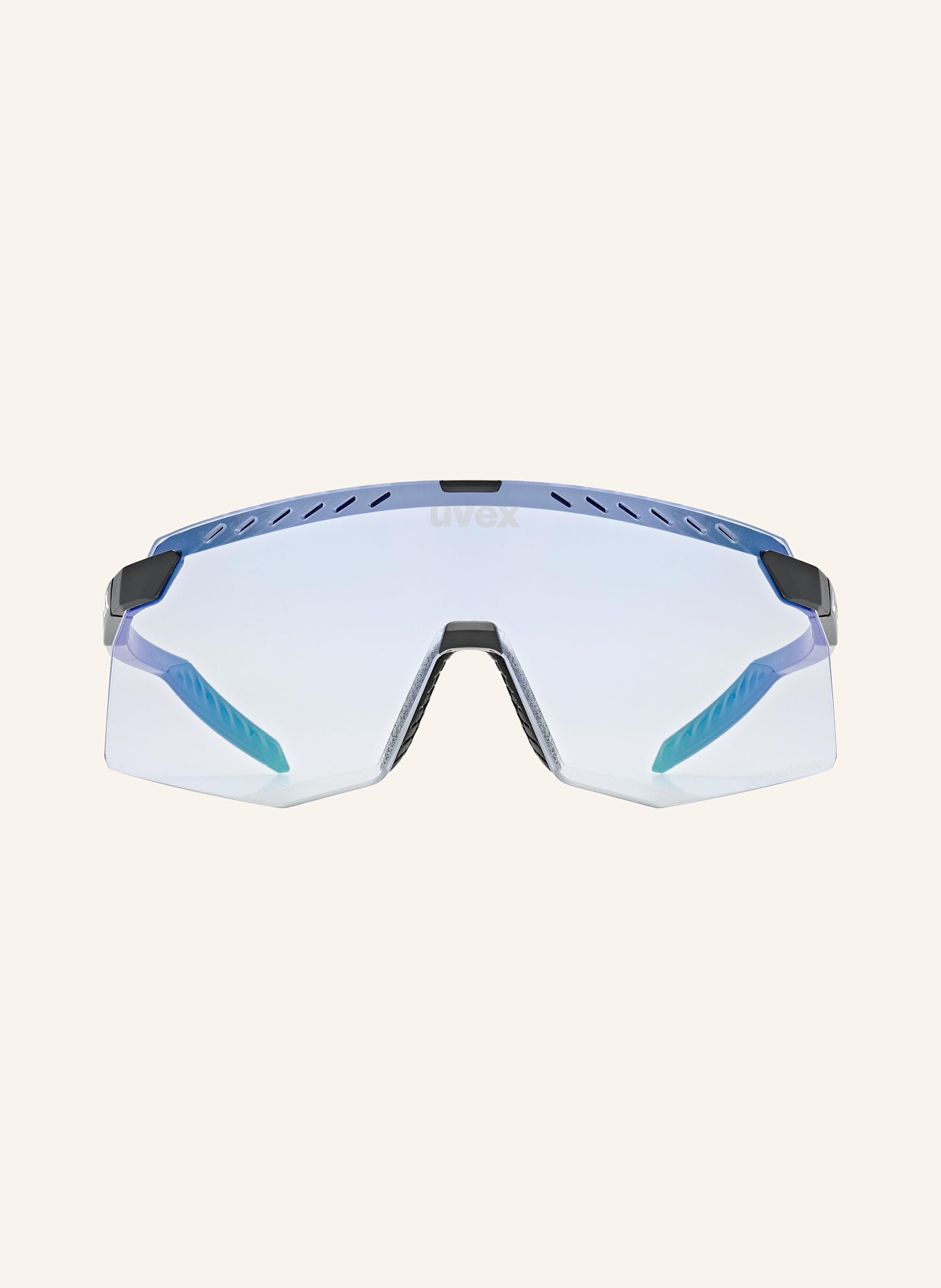 uvex Okulary rowerowe PACE STAGE V: 00156 – CZARNY/ PRZEZROCZYSTY