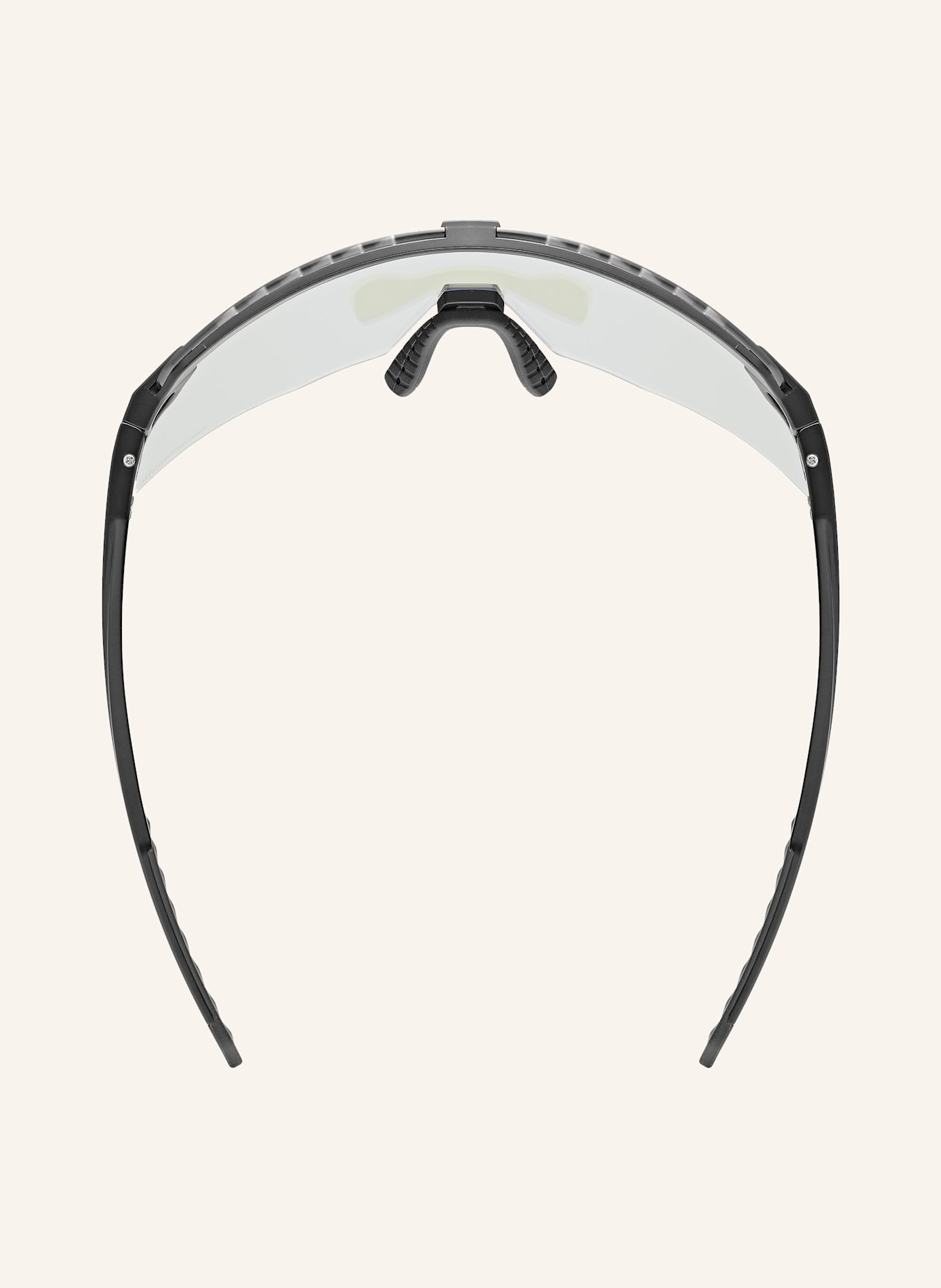 uvex Okulary rowerowe PACE STAGE V: 00156 – CZARNY/ PRZEZROCZYSTY