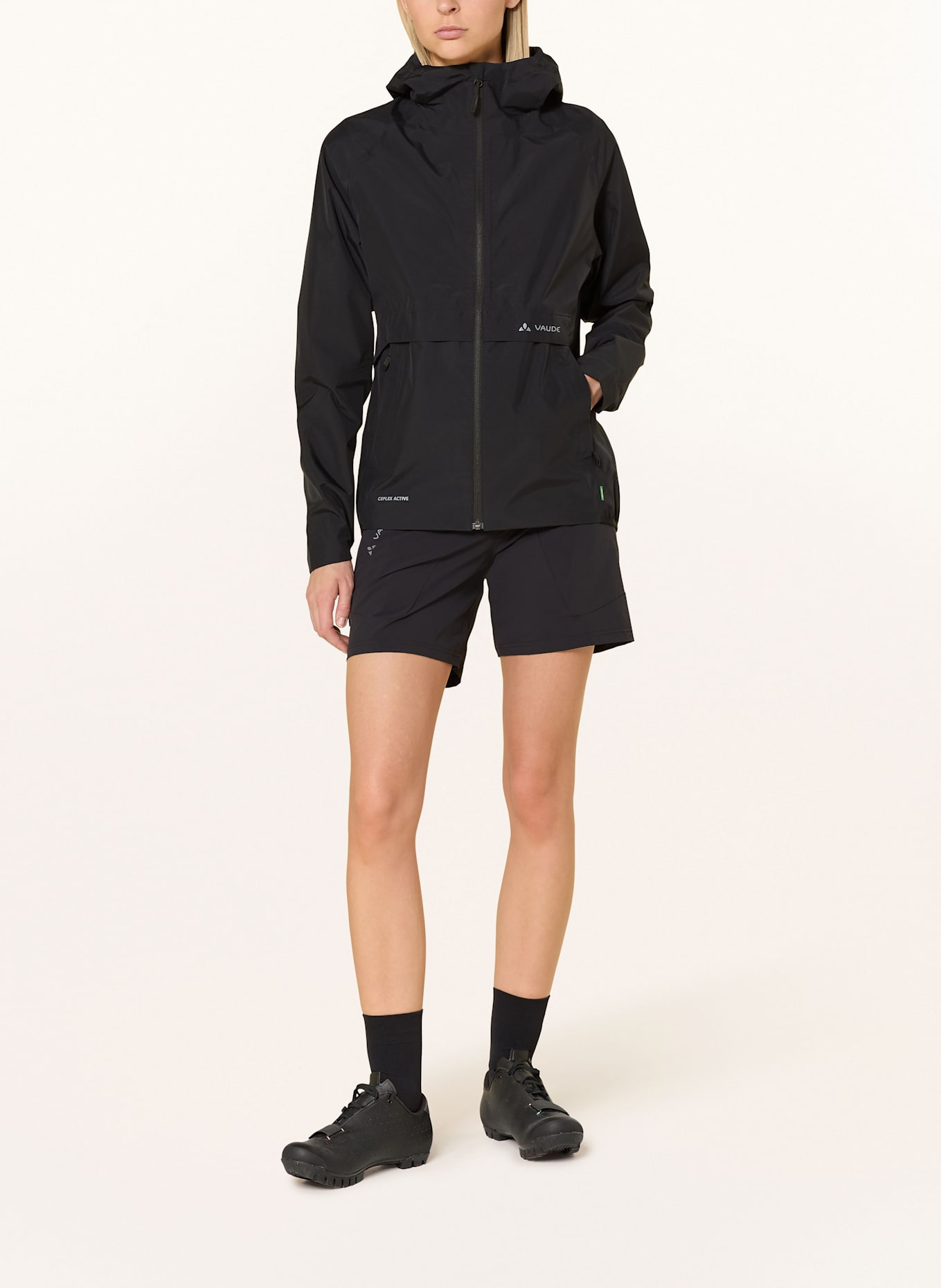 VAUDE Radjacke LOAMER: SCHWARZ