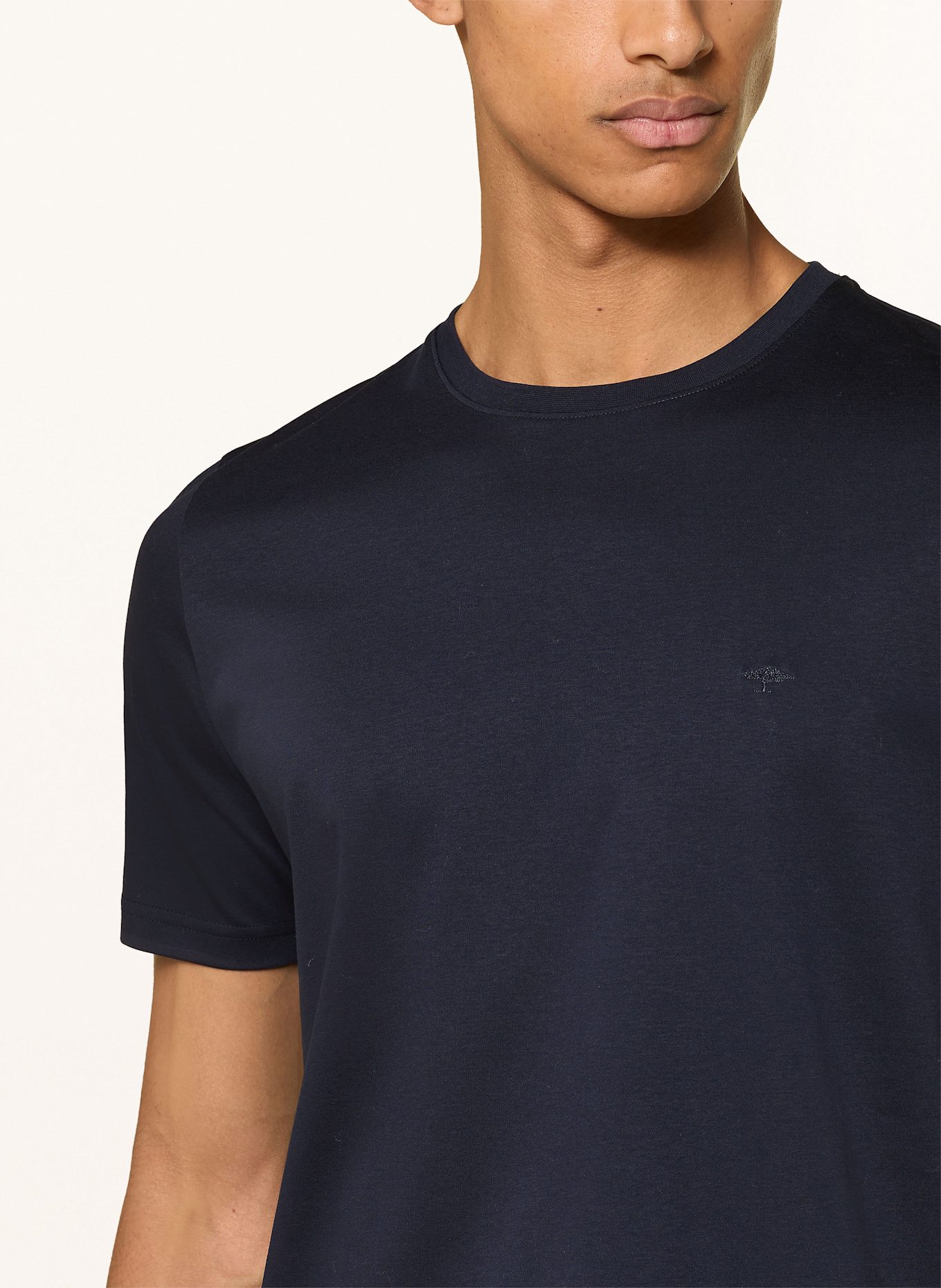 FYNCH-HATTON Tričko: TMAVĚ MODRÁ