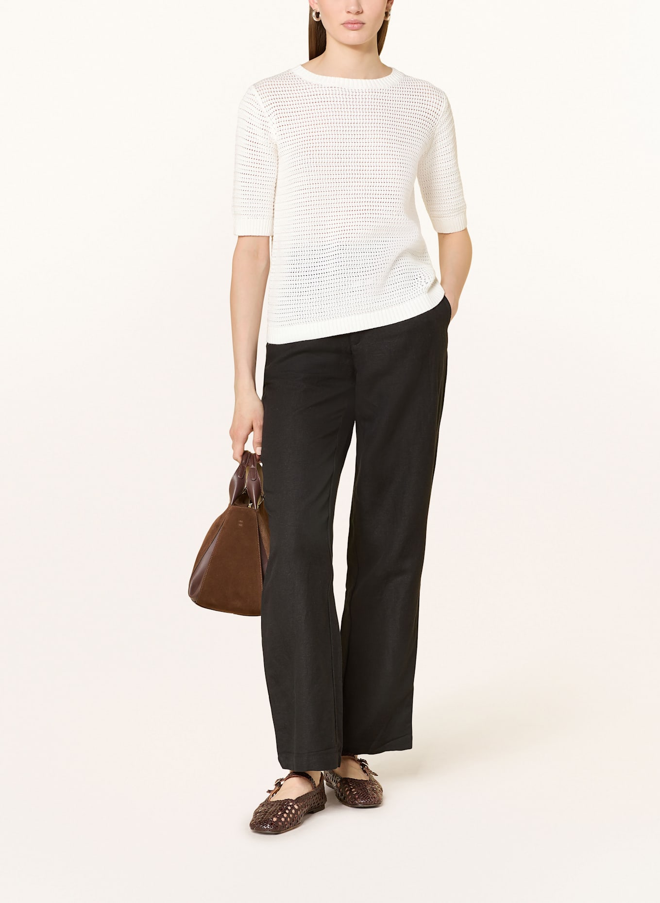 FYNCH-HATTON Knit shirt: ECRU