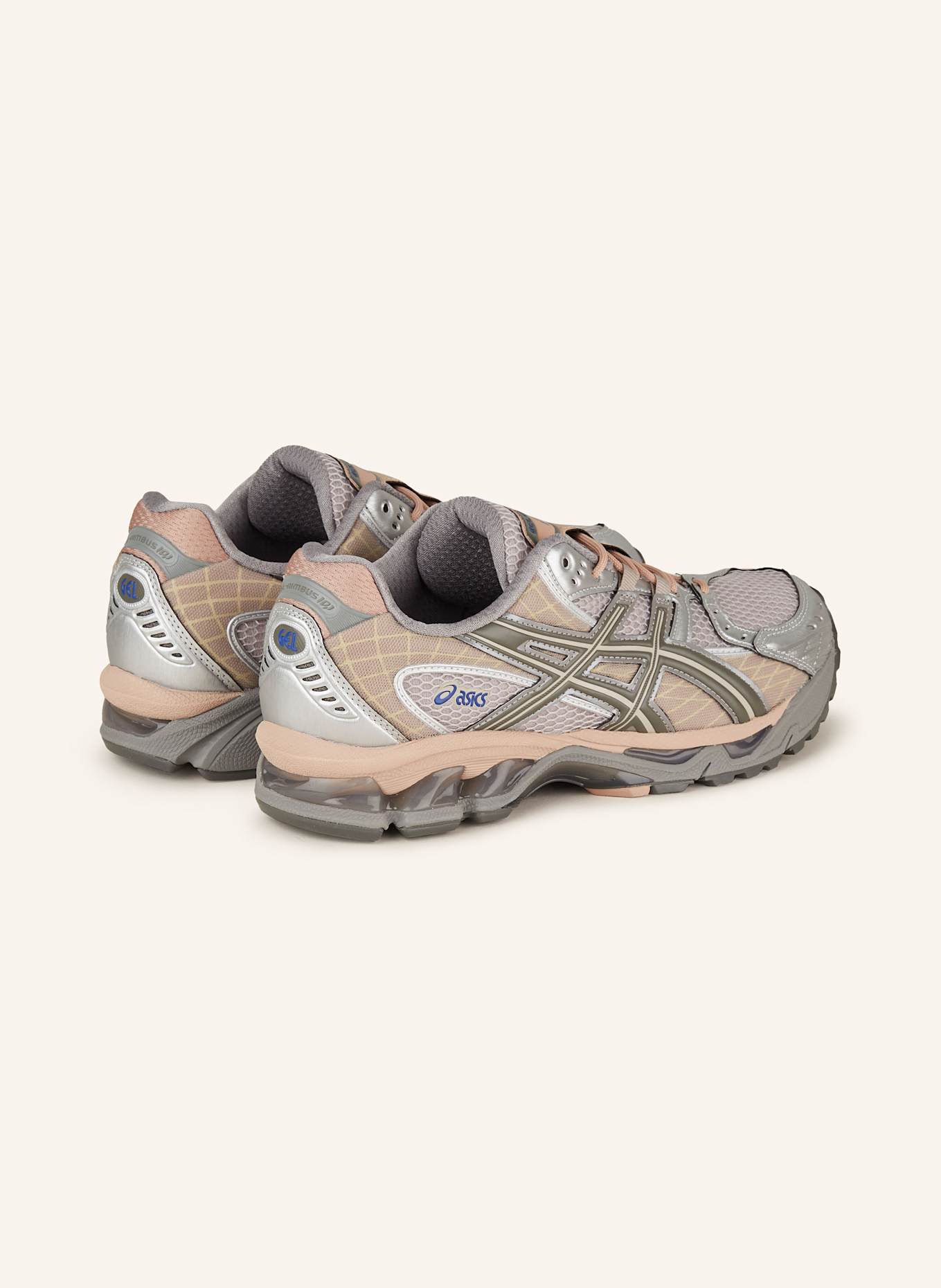 ASICS Sneaker GEL-NIMBUS 10.1: GRAU/ SILBER/ NUDE