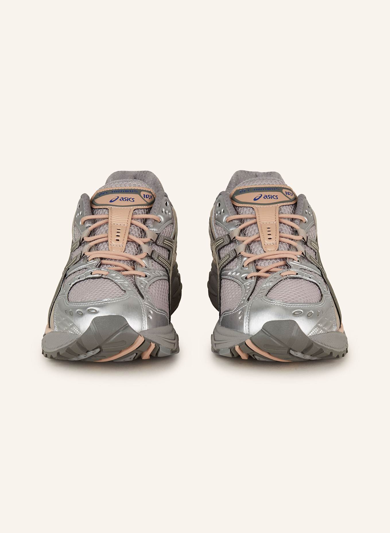 ASICS Sneaker GEL-NIMBUS 10.1: GRAU/ SILBER/ NUDE
