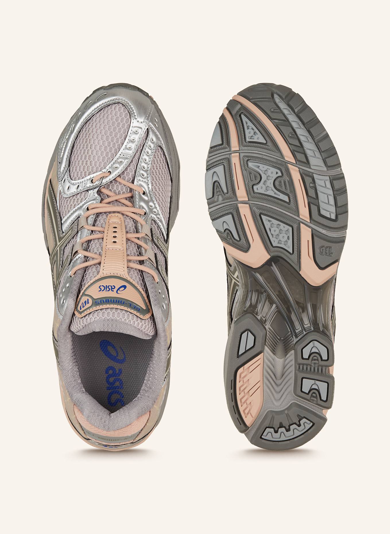 ASICS Sneaker GEL-NIMBUS 10.1: GRAU/ SILBER/ NUDE