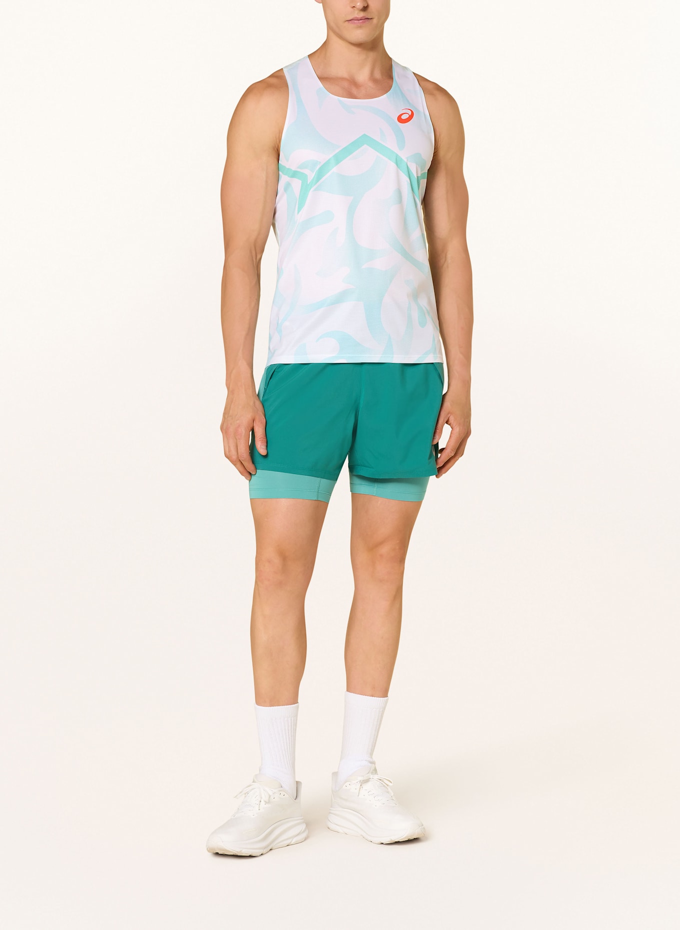 陸上用シャツ ASICS LIGHT KNIT SINGLET LIGHT KNIT SINGLET | Men | SOOTHING SEA | Men's Tank Tops