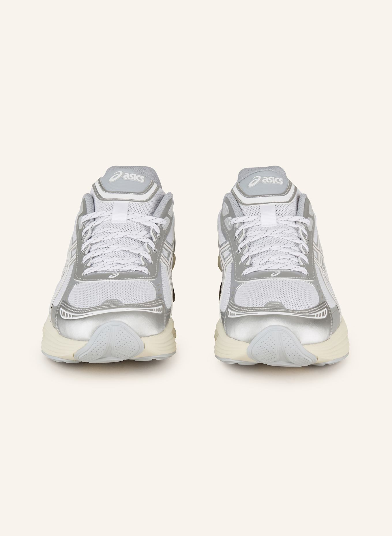 ASICS Sneaker GEL-KINETIC FLUENT: WEISS/ GRAU/ SILBER