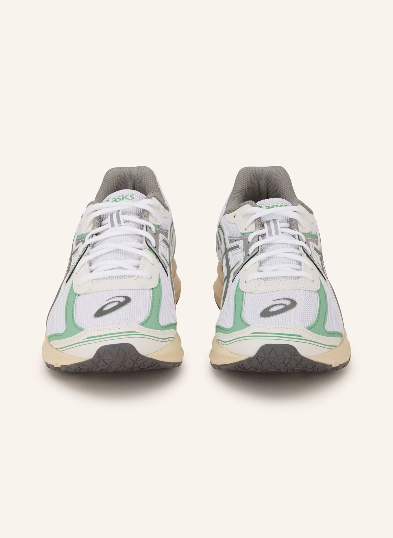 ASICS Sneaker JOG 100S: WEISS / MINT / GRAU