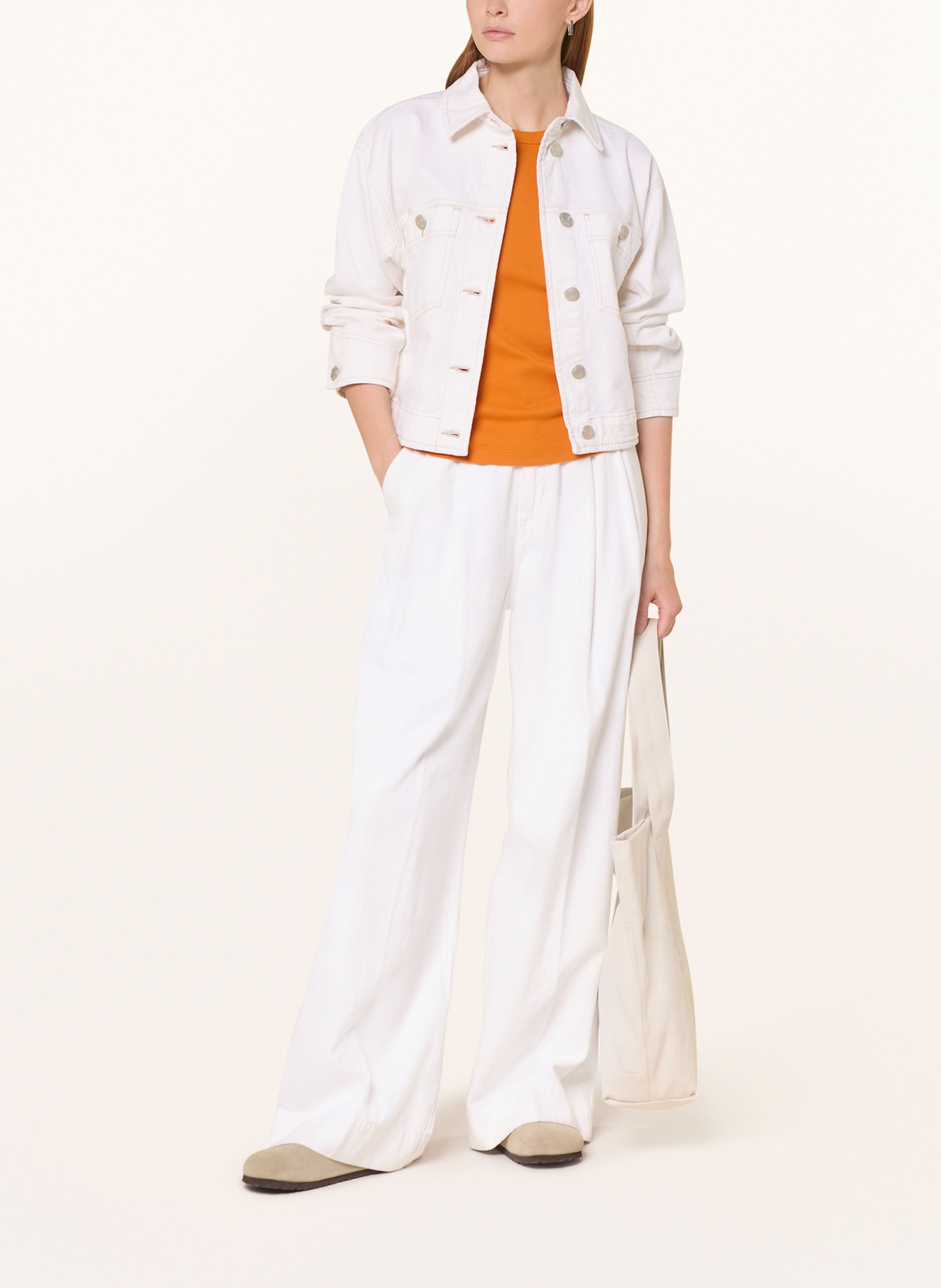 ARMEDANGELS Top KANITAA: DUNKELORANGE