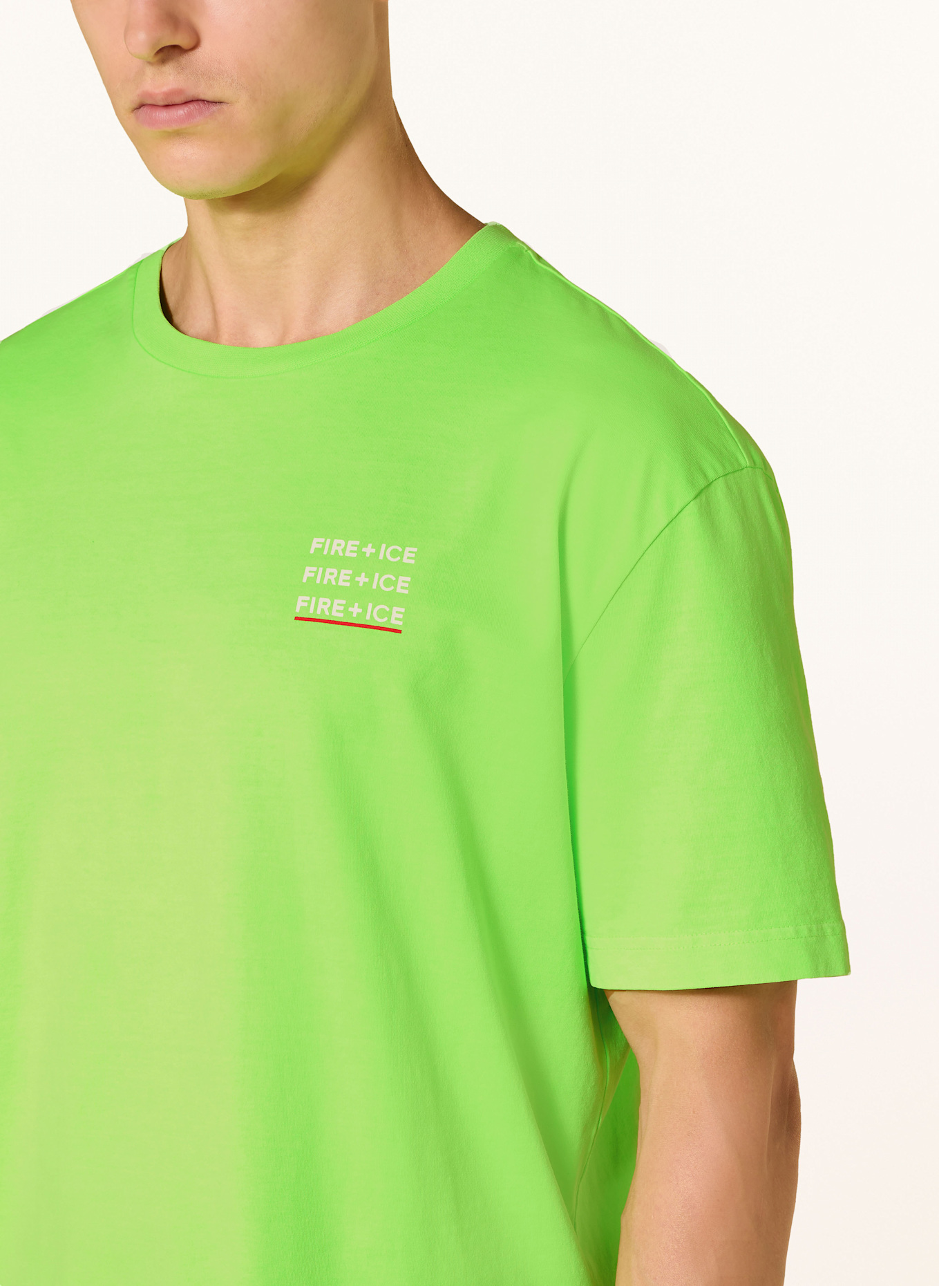 FIRE+ICE T-shirt AVAN: NEON GREEN