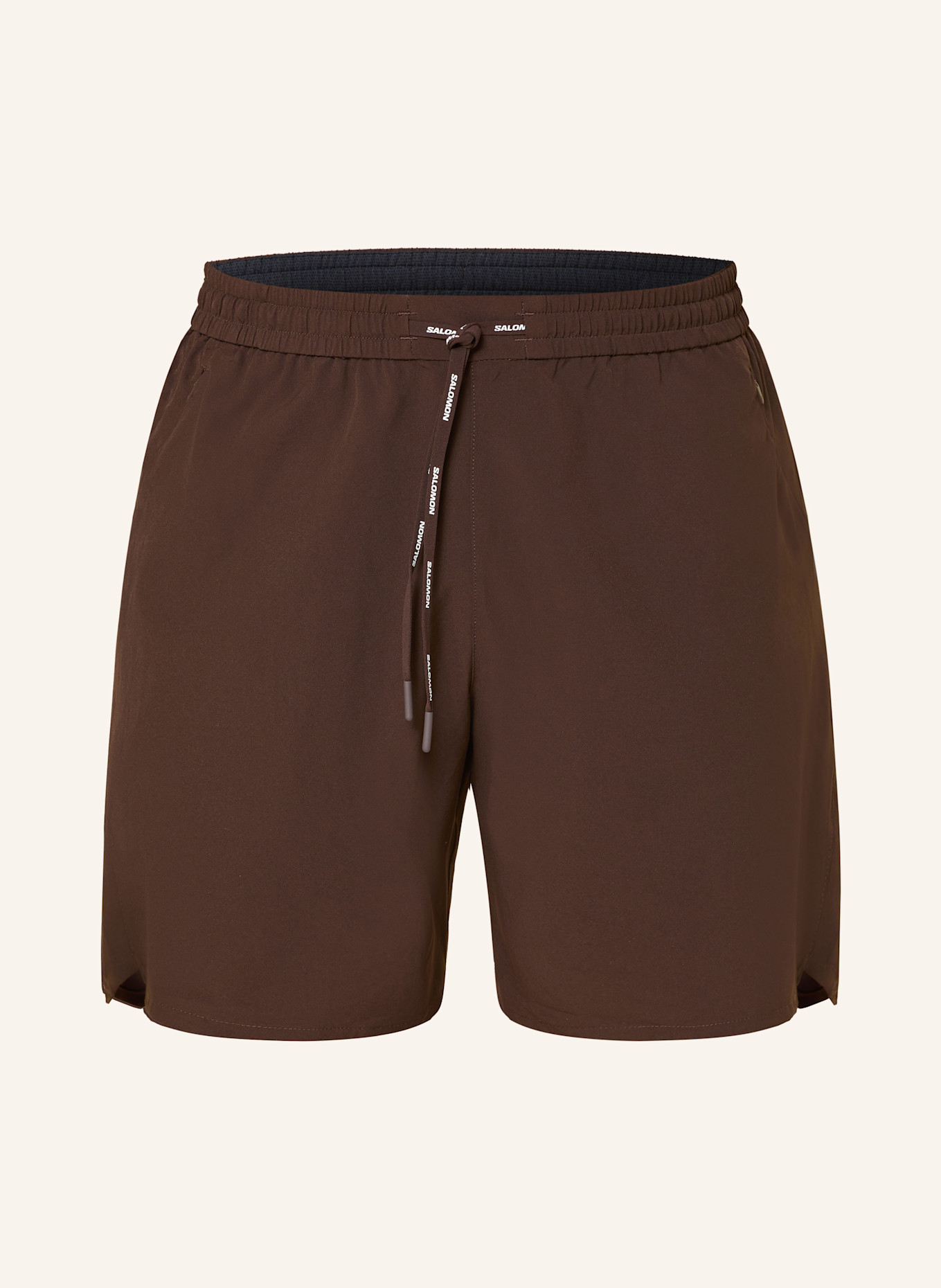 SALOMON Laufshorts SHAKEOUT: DUNKELBRAUN