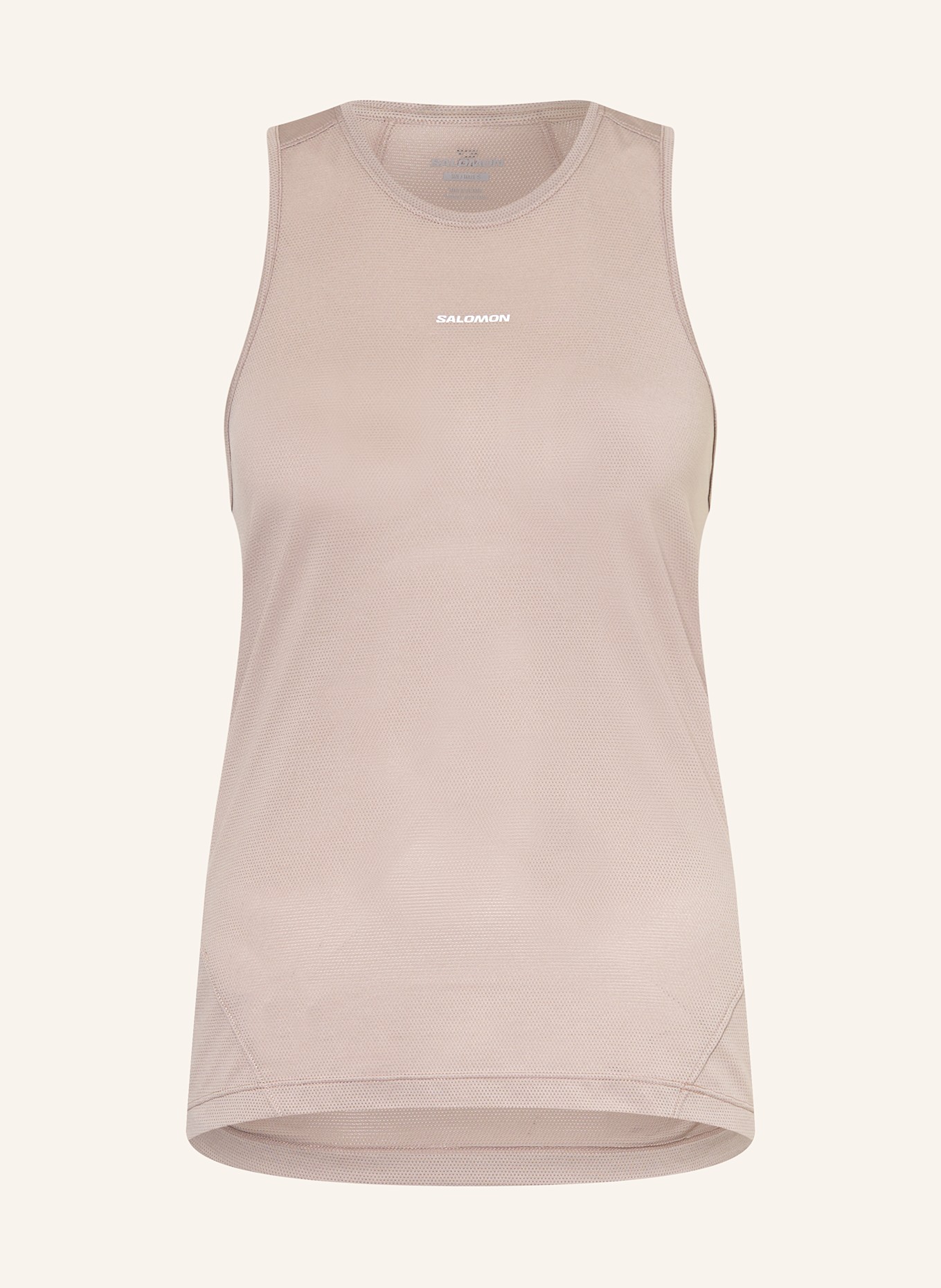 SALOMON Lauftop SHAKEOUT CORE: TAUPE