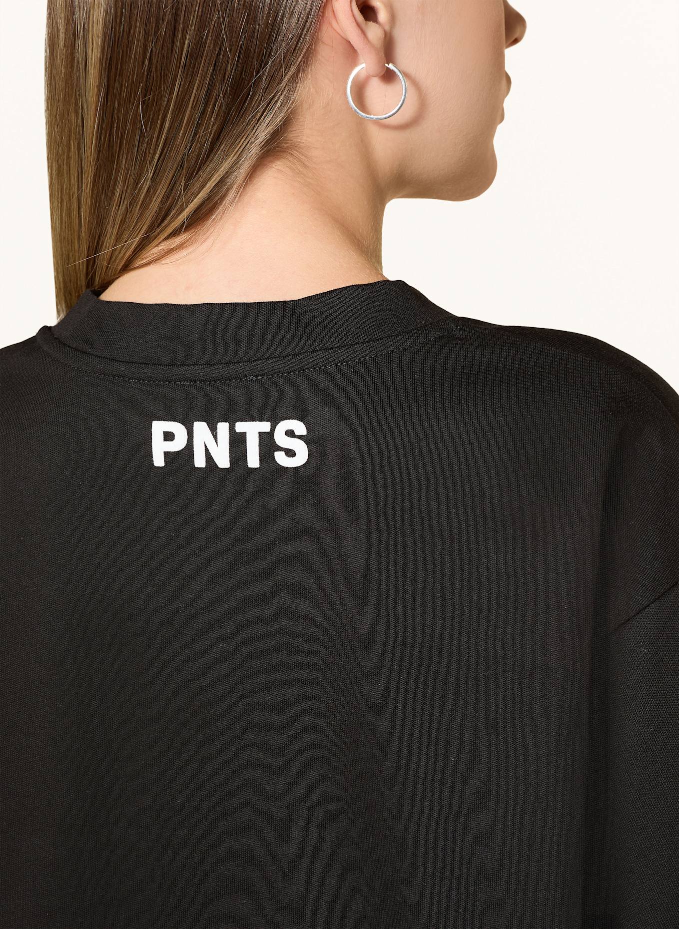 PNTS T-shirt SMILE: BLACK