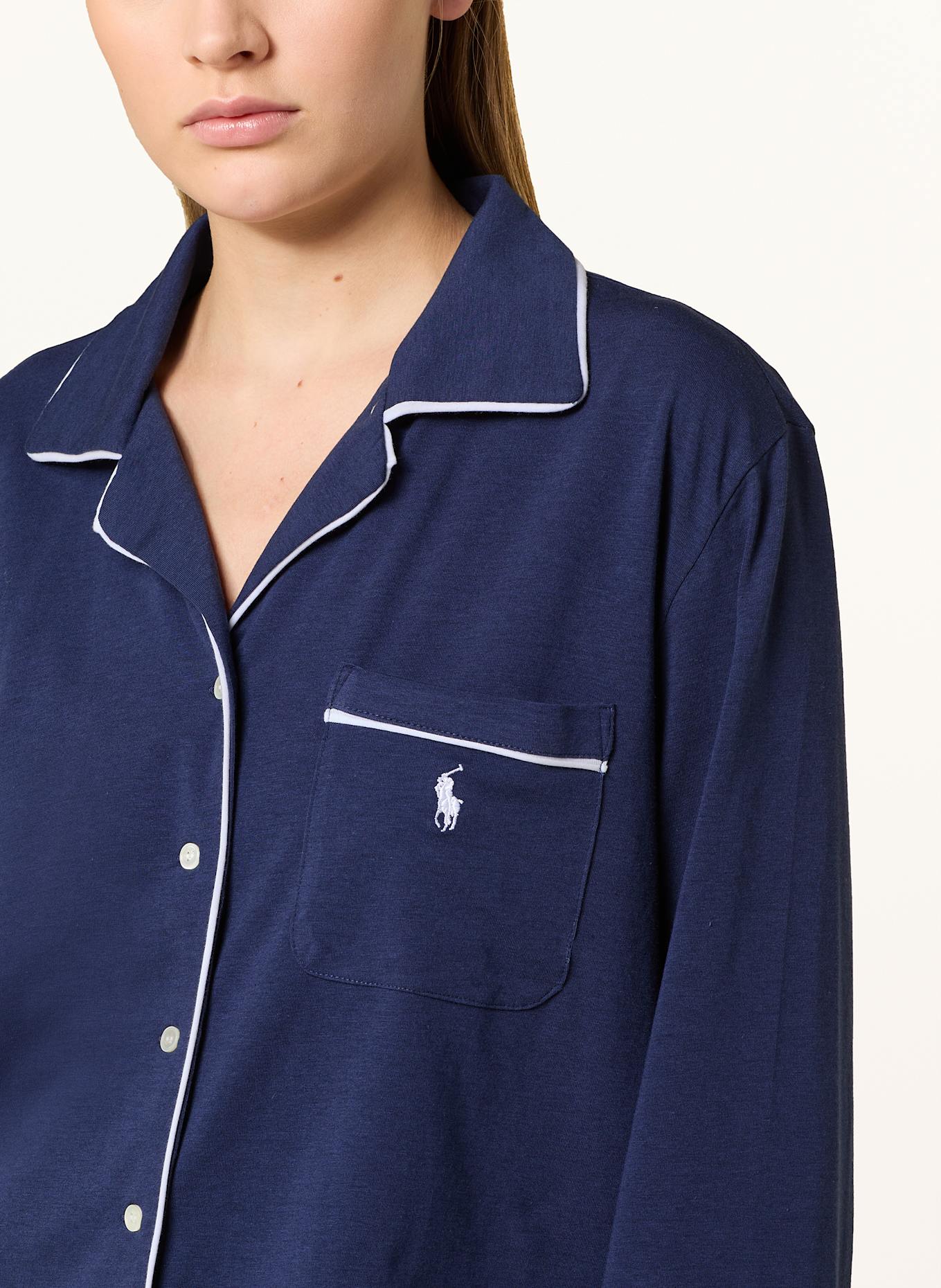 POLO RALPH LAUREN Schlafanzug: DUNKELBLAU