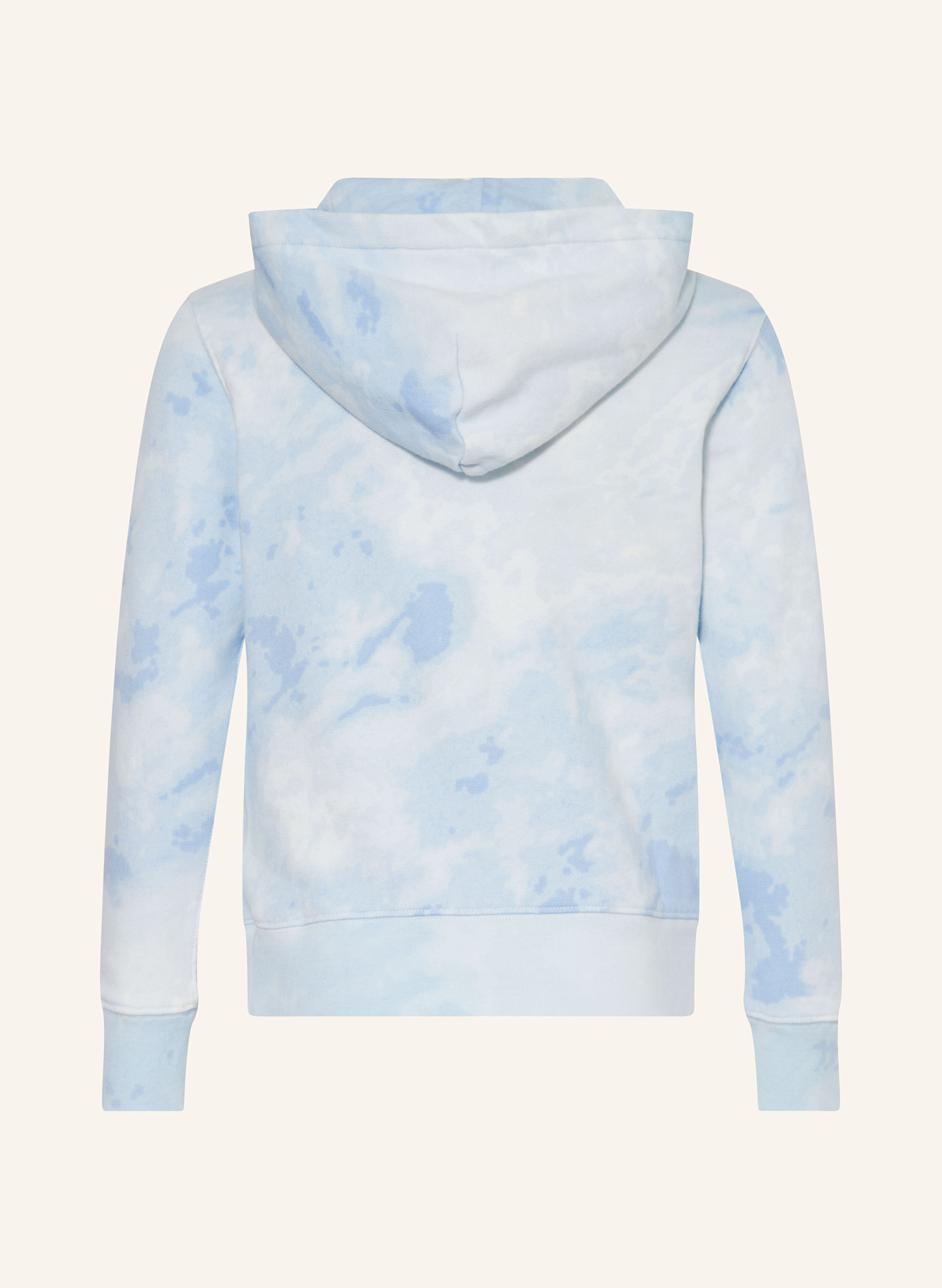 POLO RALPH LAUREN Hoodie: HELLBLAU / BLAU