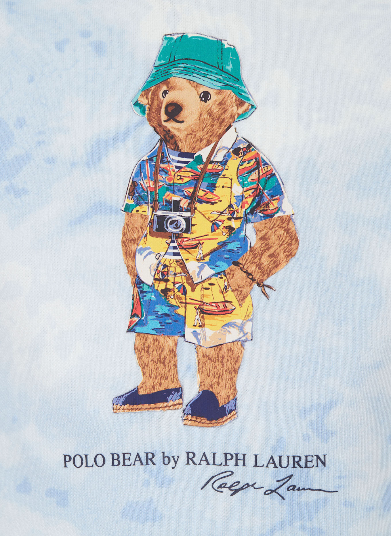 POLO RALPH LAUREN Hoodie: HELLBLAU / BLAU