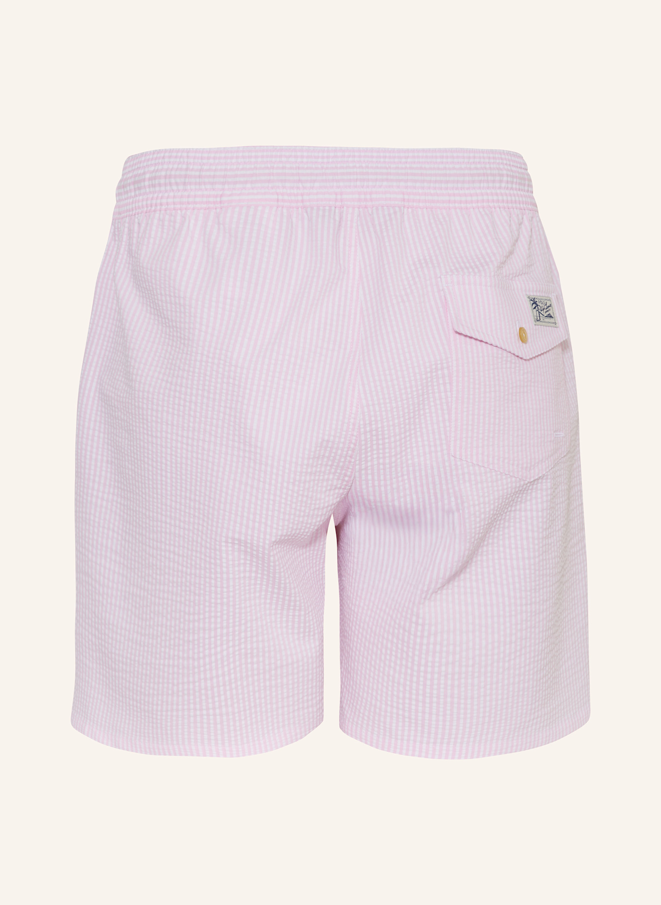 POLO RALPH LAUREN Badeshorts: HELLROSA/ WEISS