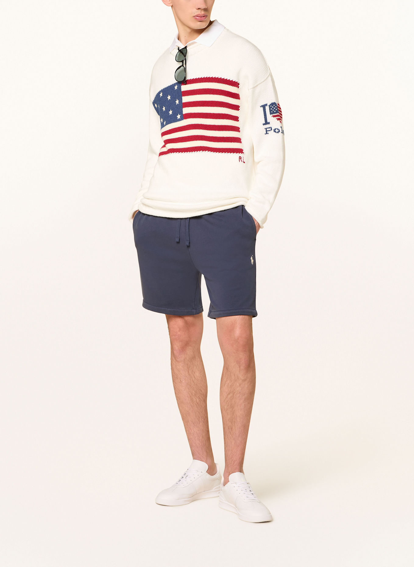 POLO RALPH LAUREN Sweatshorts: DUNKELBLAU