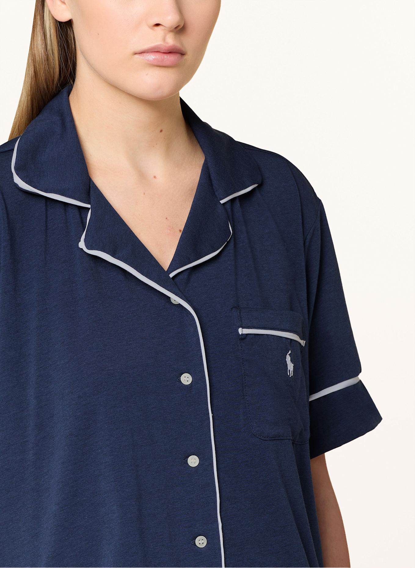 POLO RALPH LAUREN Shorty-Schlafanzug: DUNKELBLAU