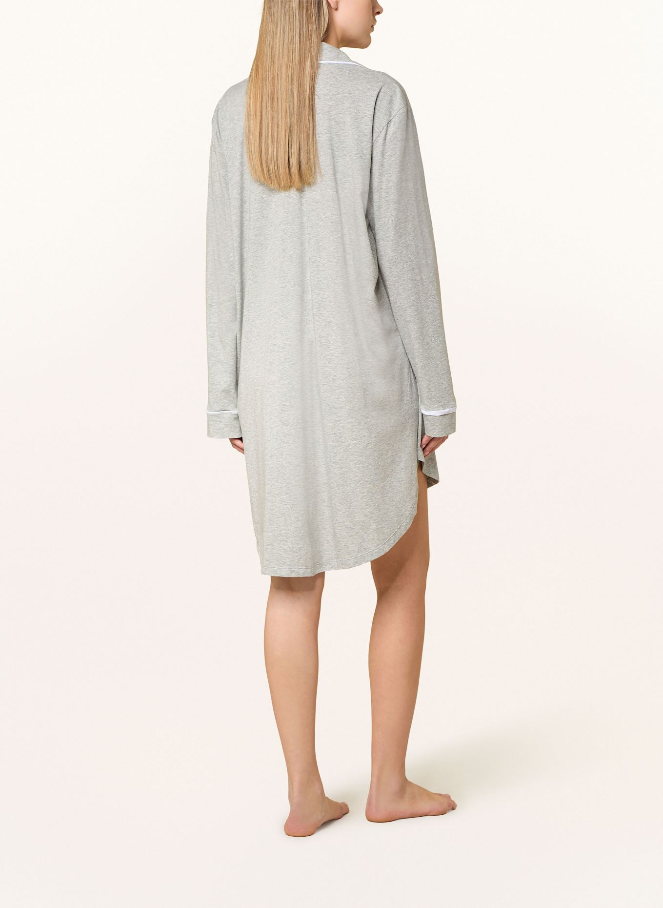 POLO RALPH LAUREN chemise de nuit: GRIS CLAIR