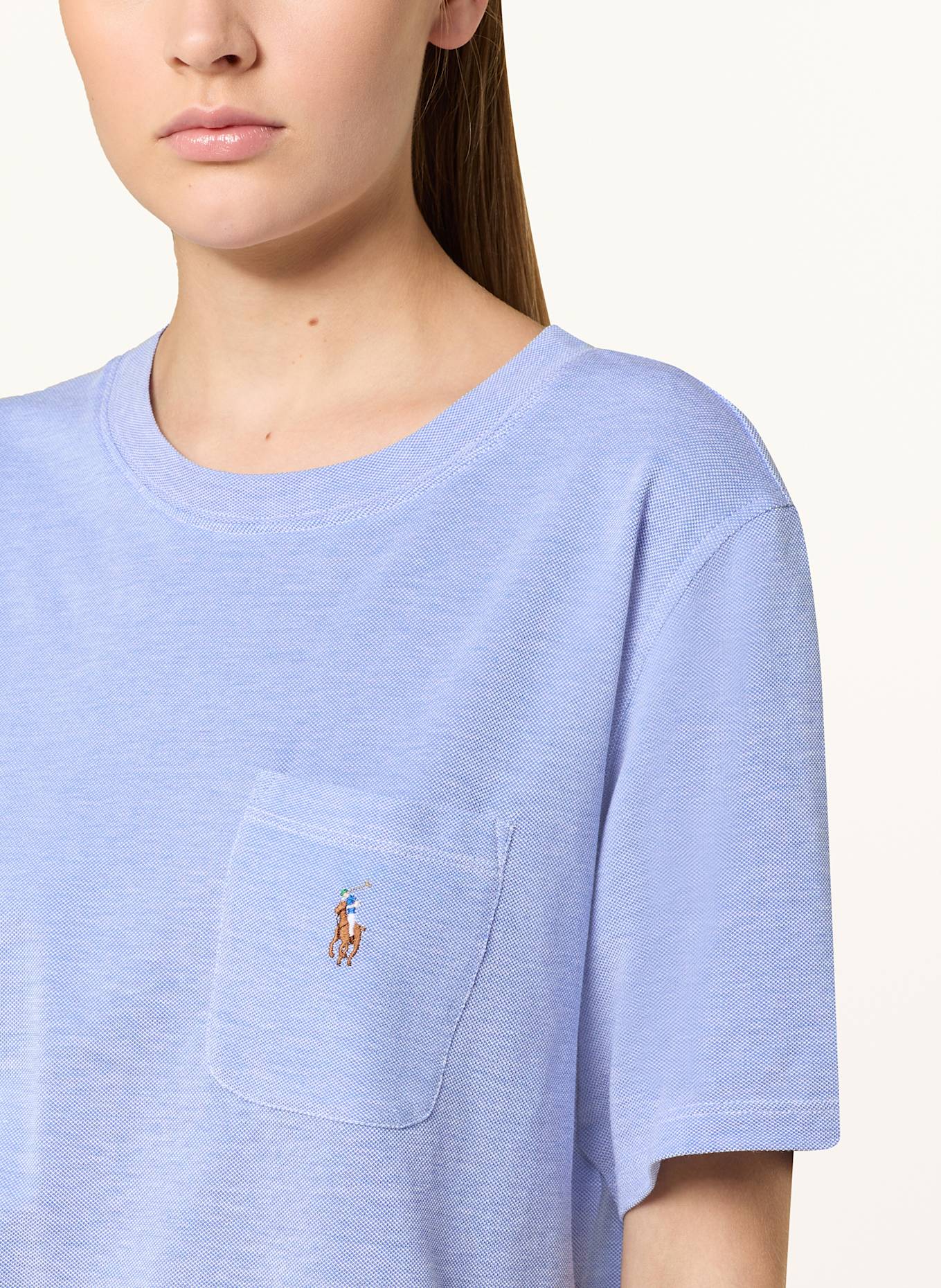 POLO RALPH LAUREN Shorty-Schlafanzug: HELLBLAU