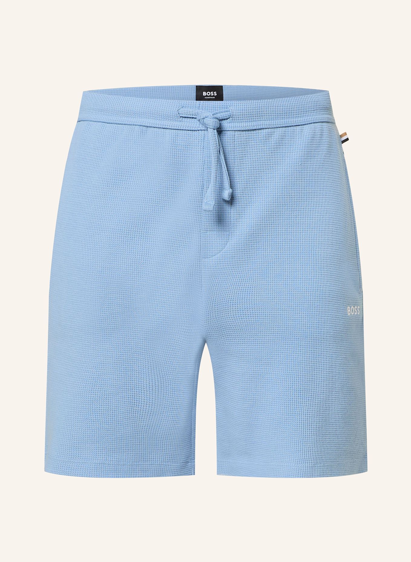 BOSS Pajama shorts: LIGHT BLUE