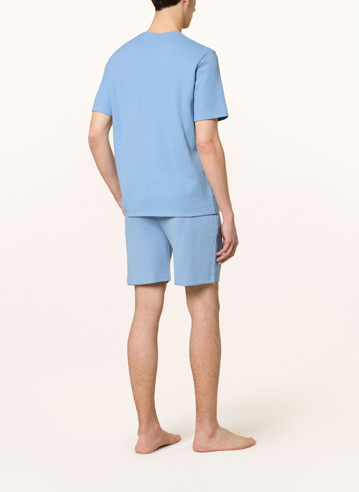 BOSS Pajama shorts: LIGHT BLUE
