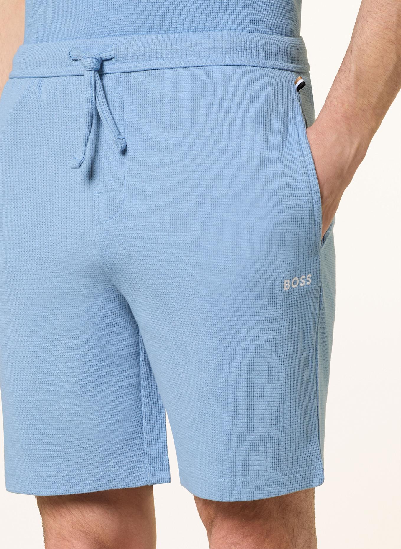 BOSS Pajama shorts: LIGHT BLUE