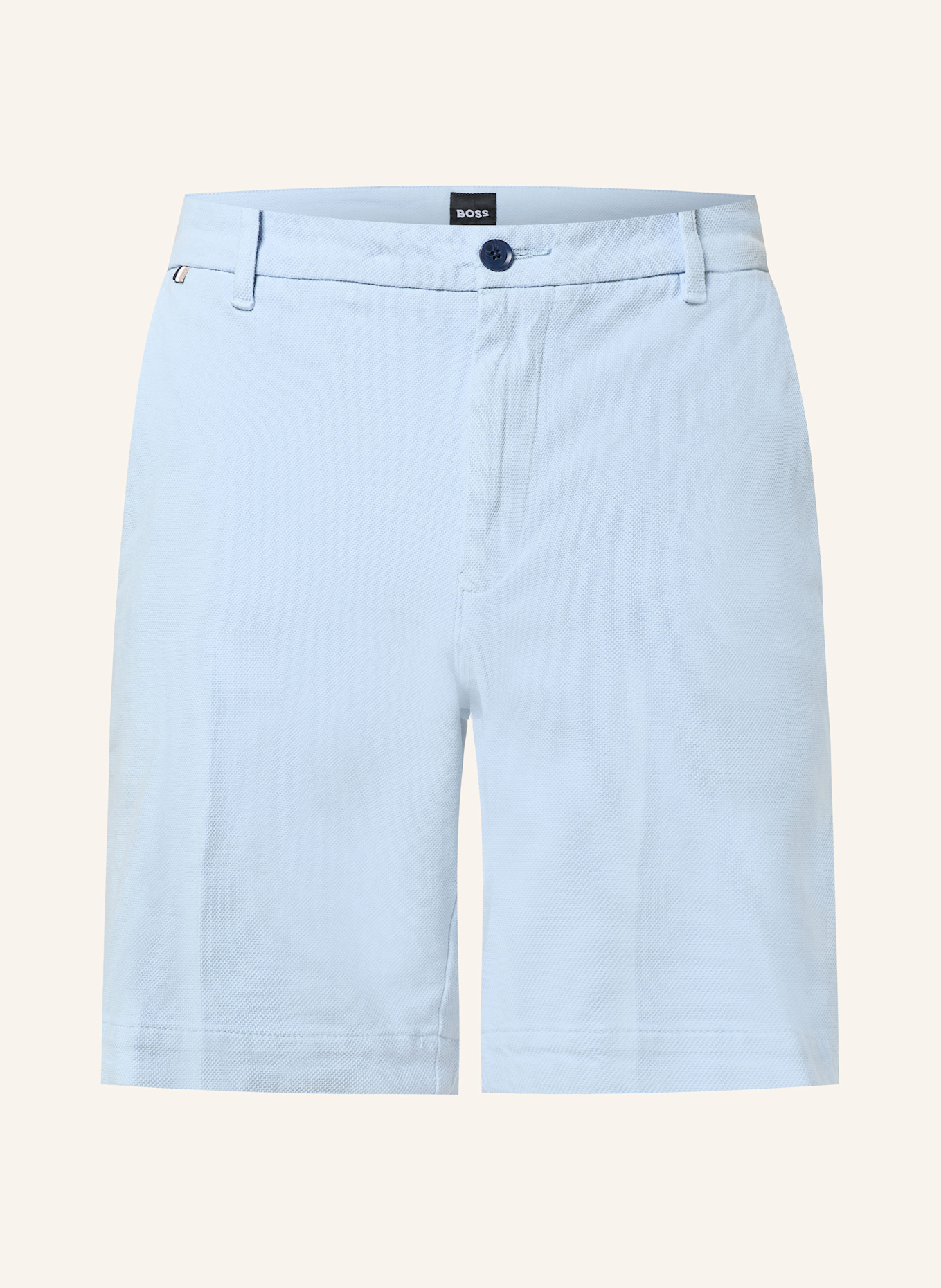 BOSS Chinoshorts Slim Fit: HELLBLAU