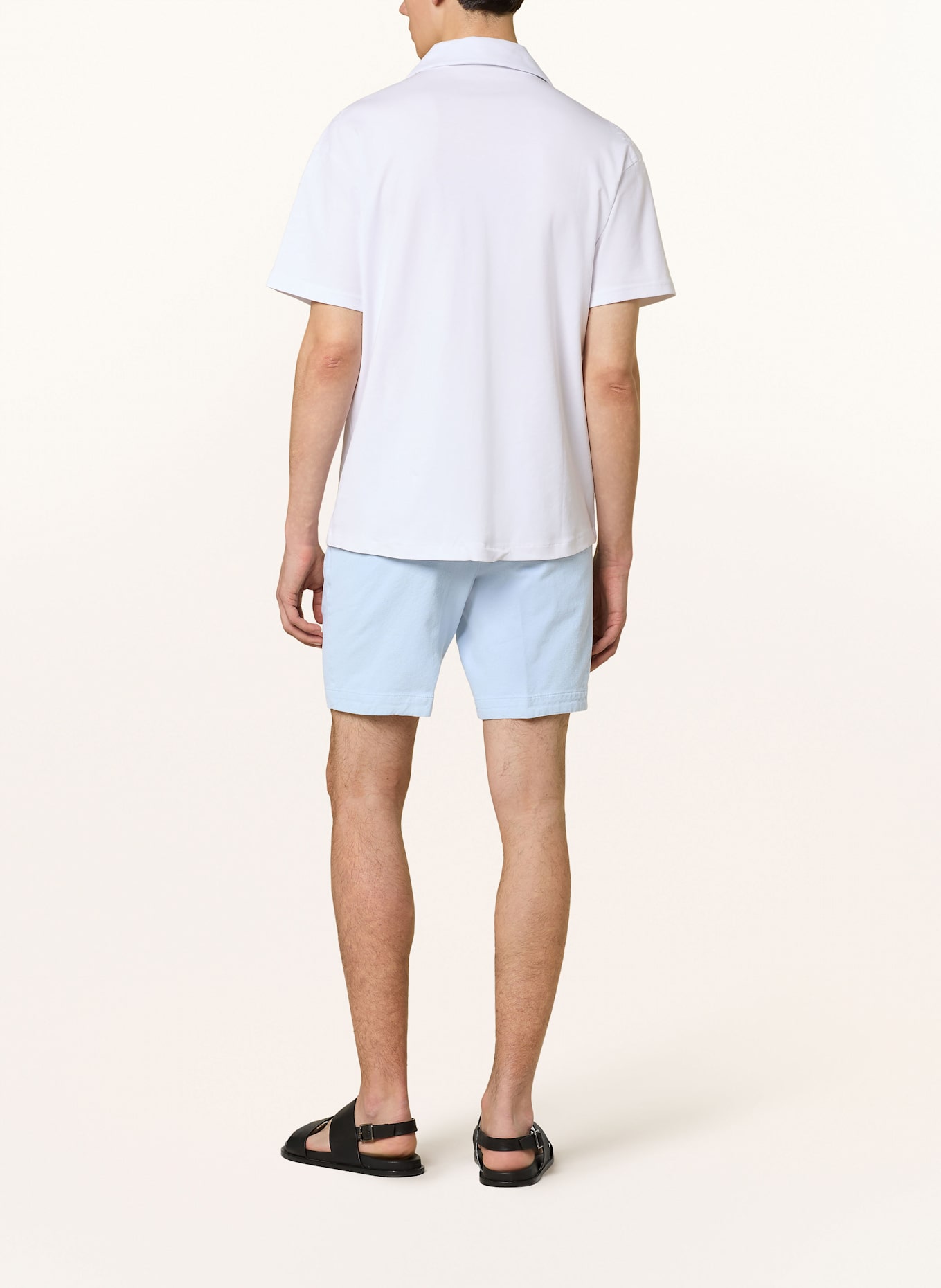 BOSS Chinoshorts Slim Fit: HELLBLAU