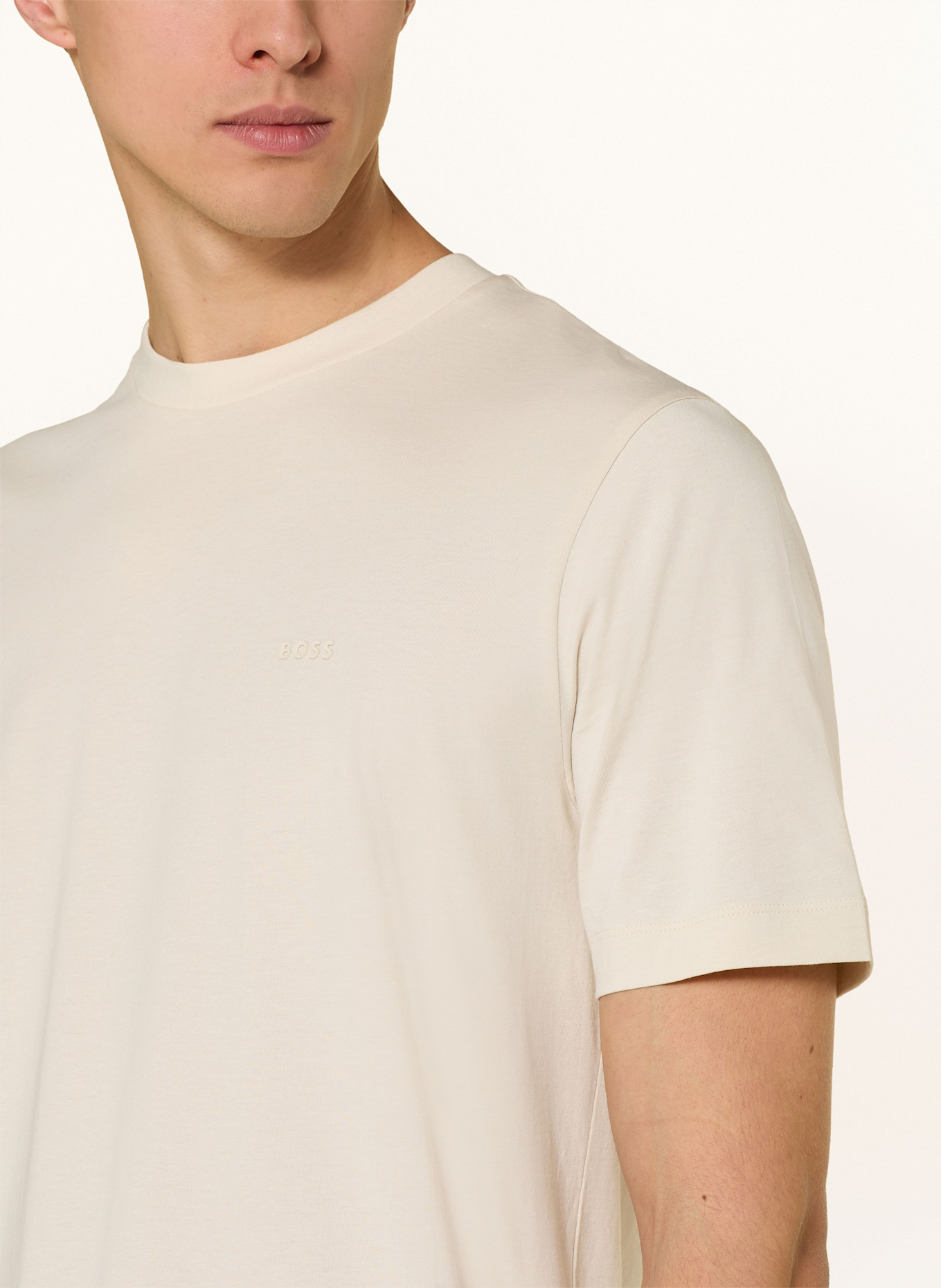 BOSS T-shirt THOMPSON: ECRU