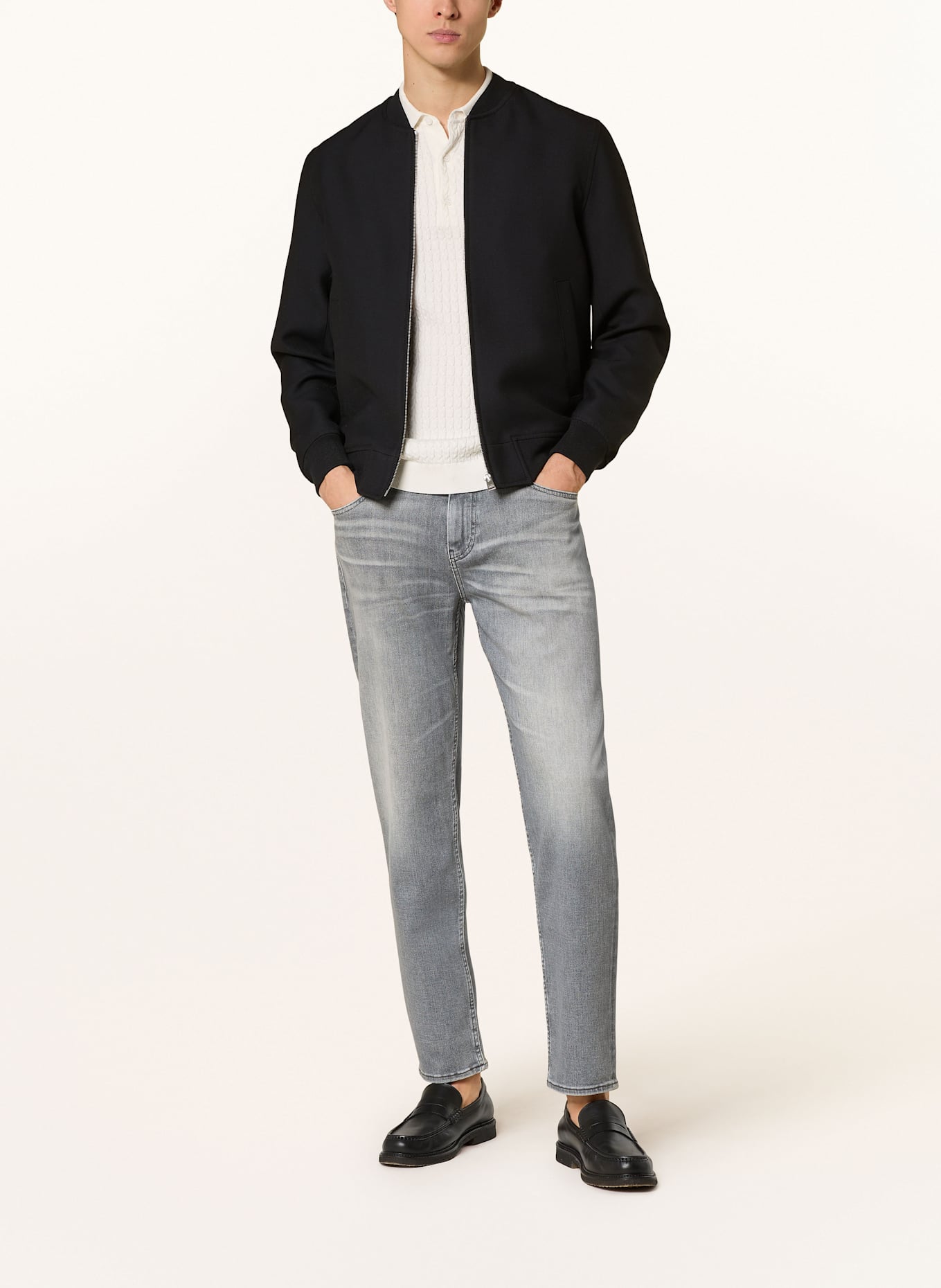 BOSS Jeans RE.MAINE Regular Fit: 040 SILVER