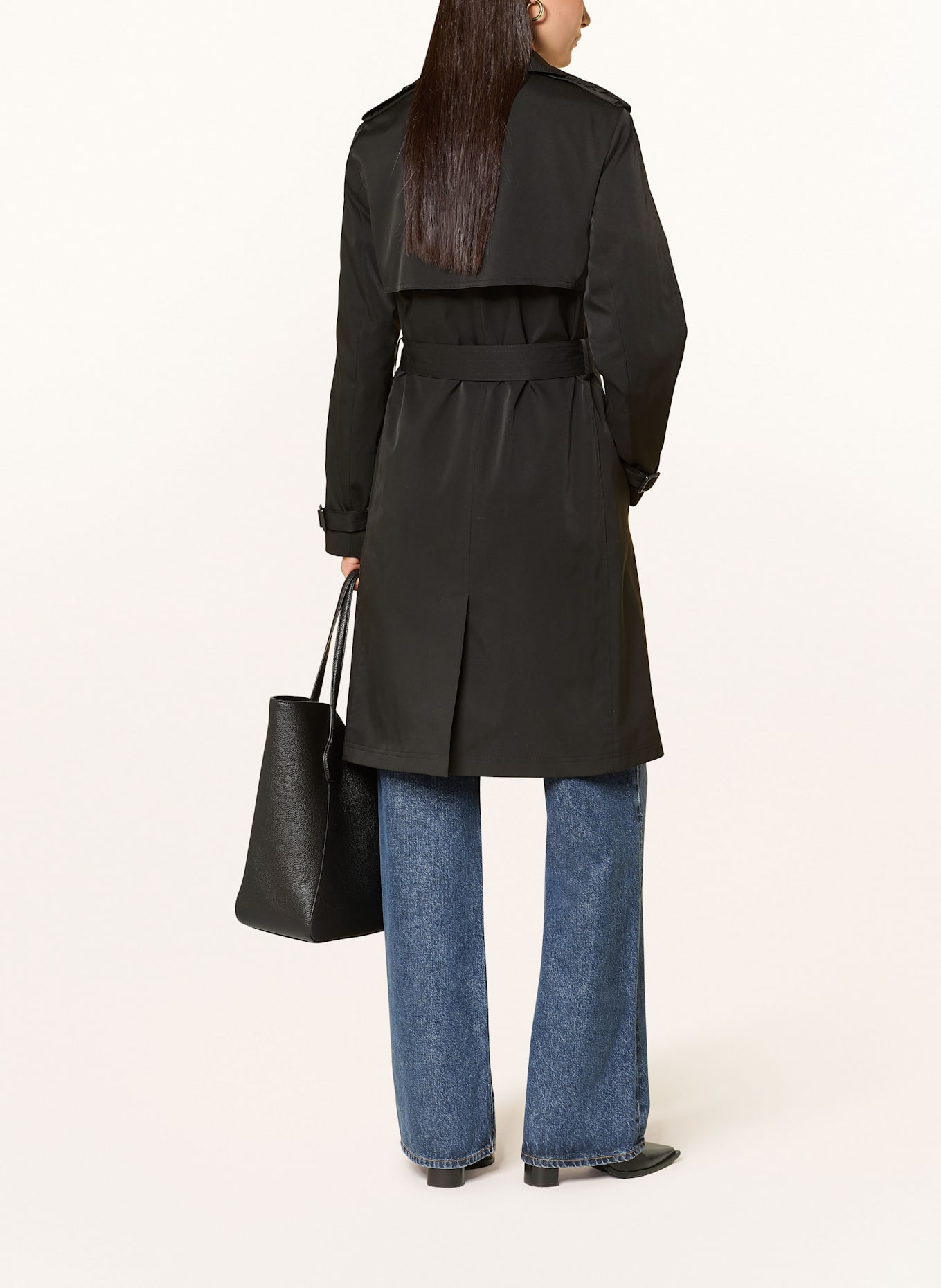 BOSS Trenchcoat CONRY: SCHWARZ