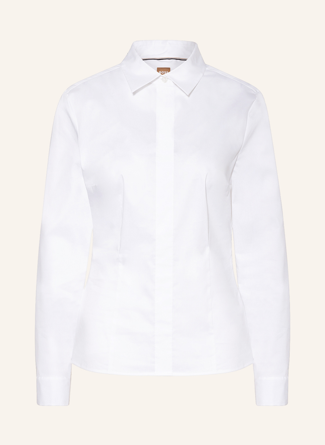 BOSS Blusenshirt BASHINAH: WEISS