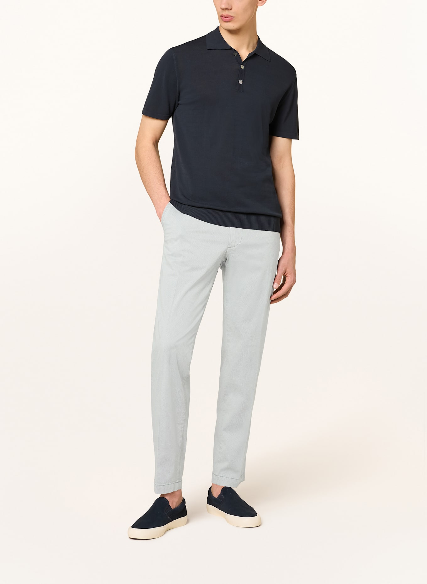 BOSS Chino KANE Regular Tapered Fit: HELLBLAU