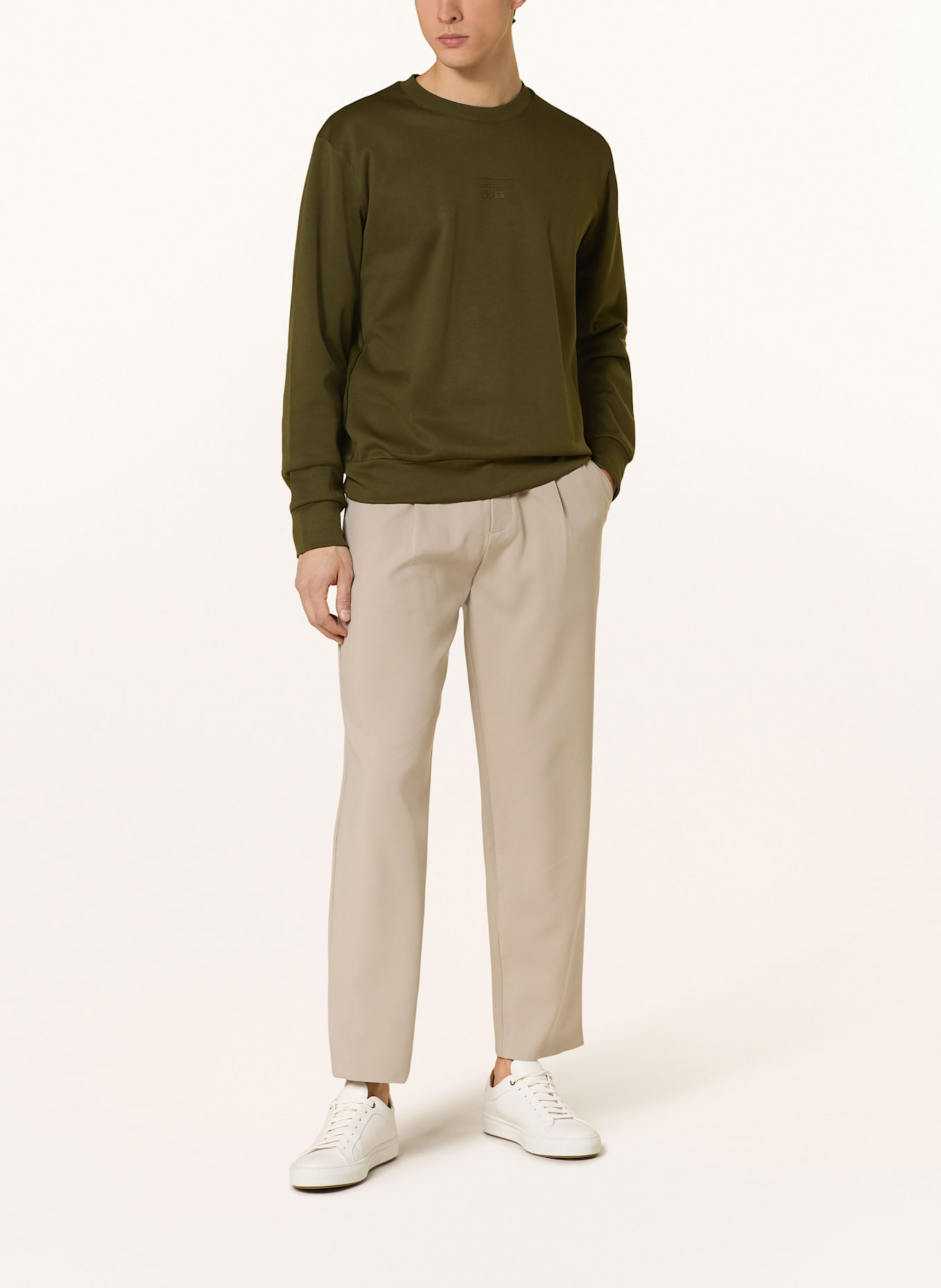 BOSS Sweatshirt SOLERI: KHAKI