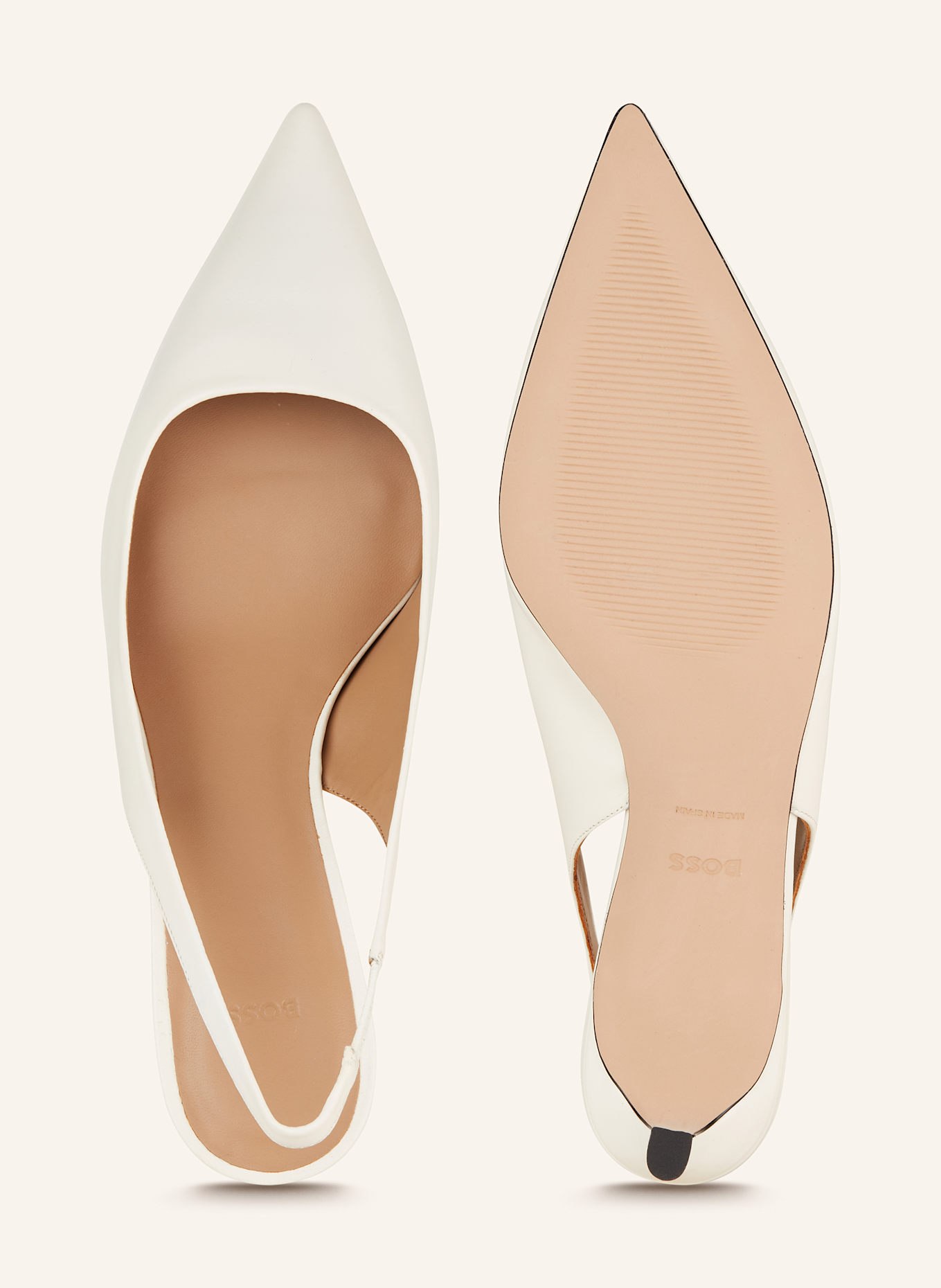 BOSS Slingpumps JANET: ECRU
