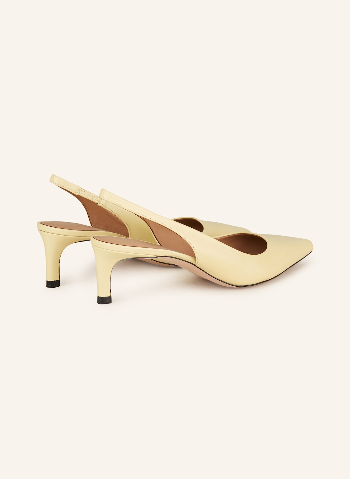BOSS Slingpumps JANET, Farbe: HELLGELB (Bild 2)