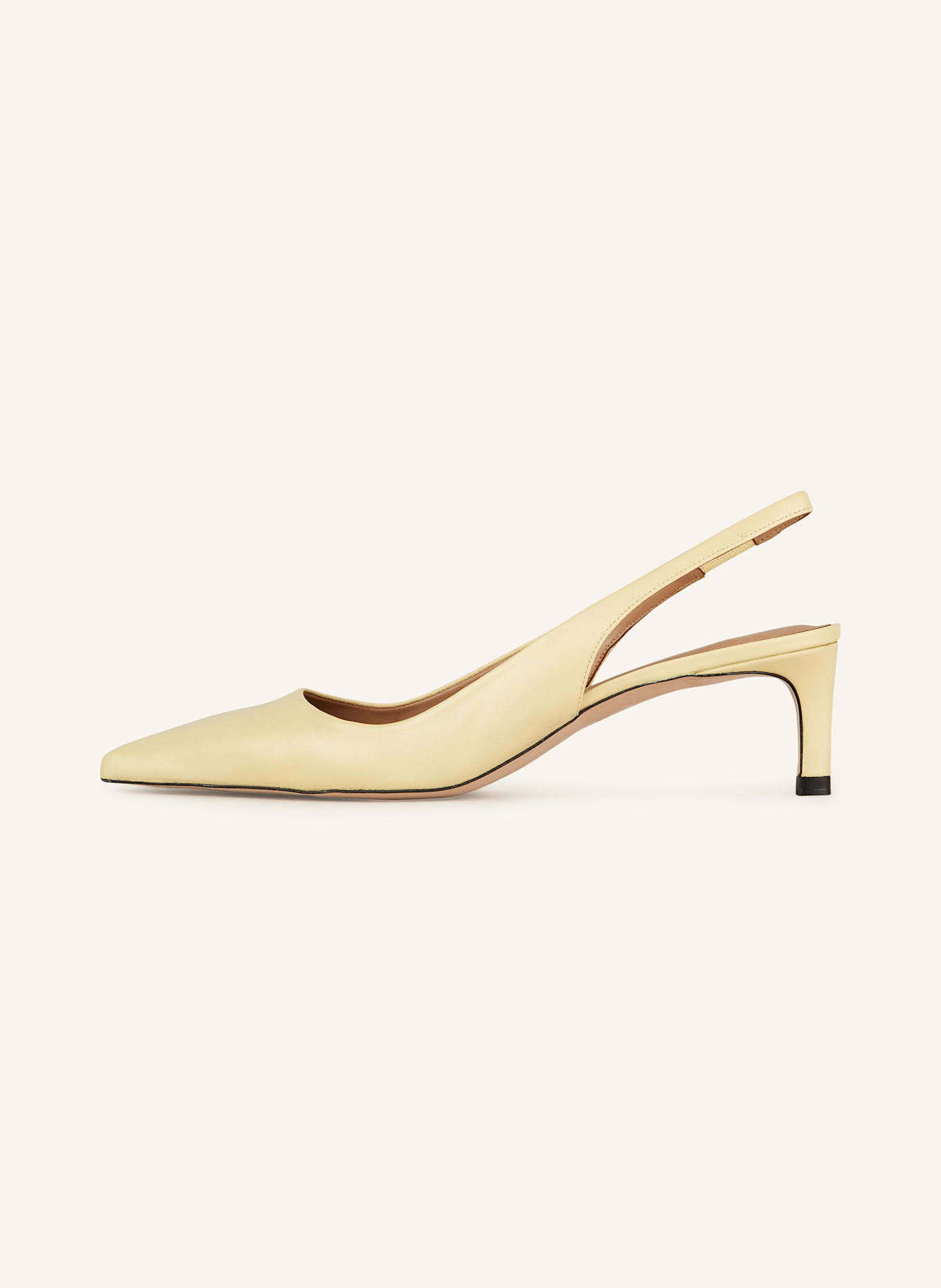 BOSS Slingpumps JANET, Farbe: HELLGELB (Bild 4)