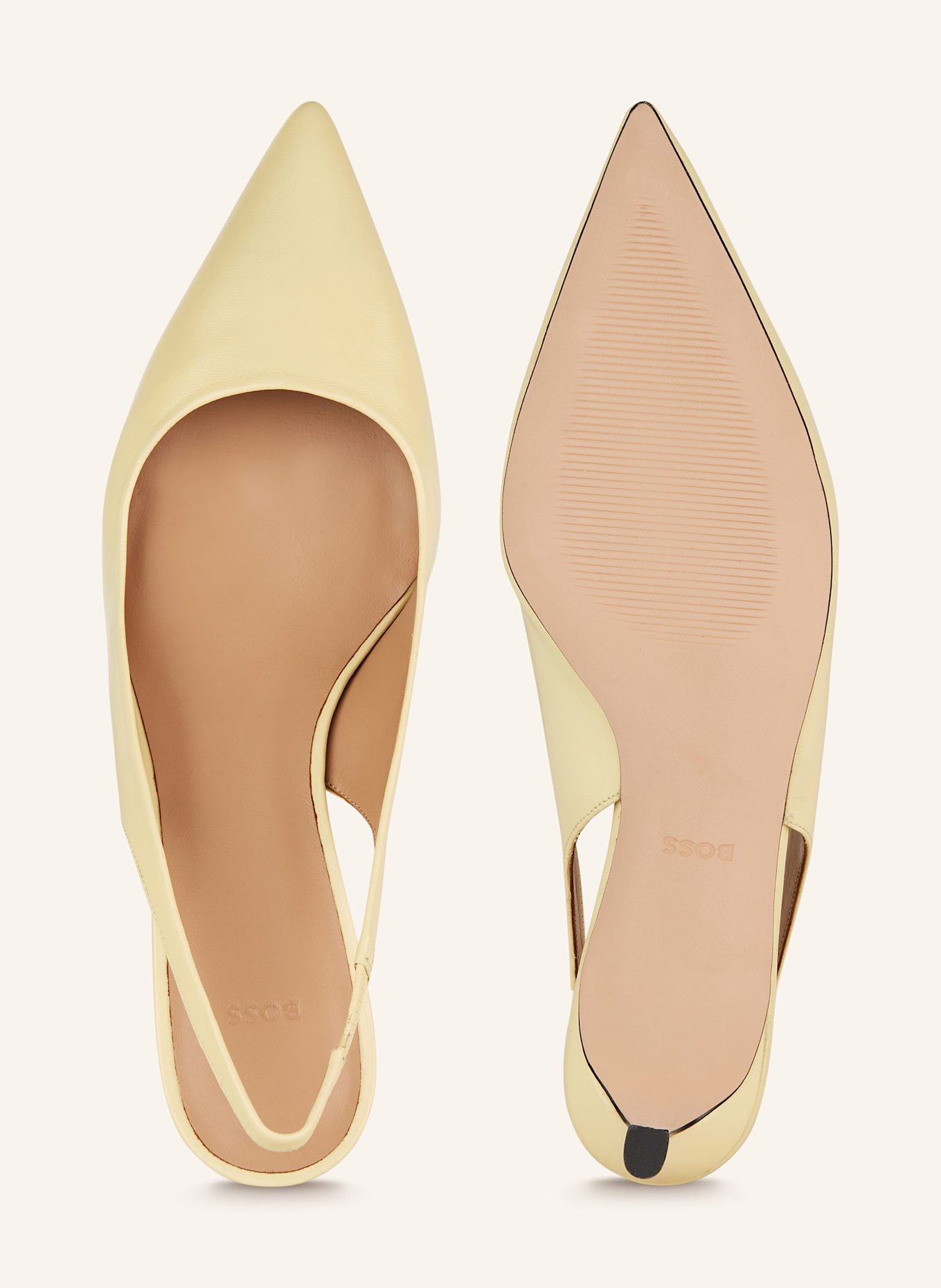 BOSS Slingpumps JANET, Farbe: HELLGELB (Bild 5)