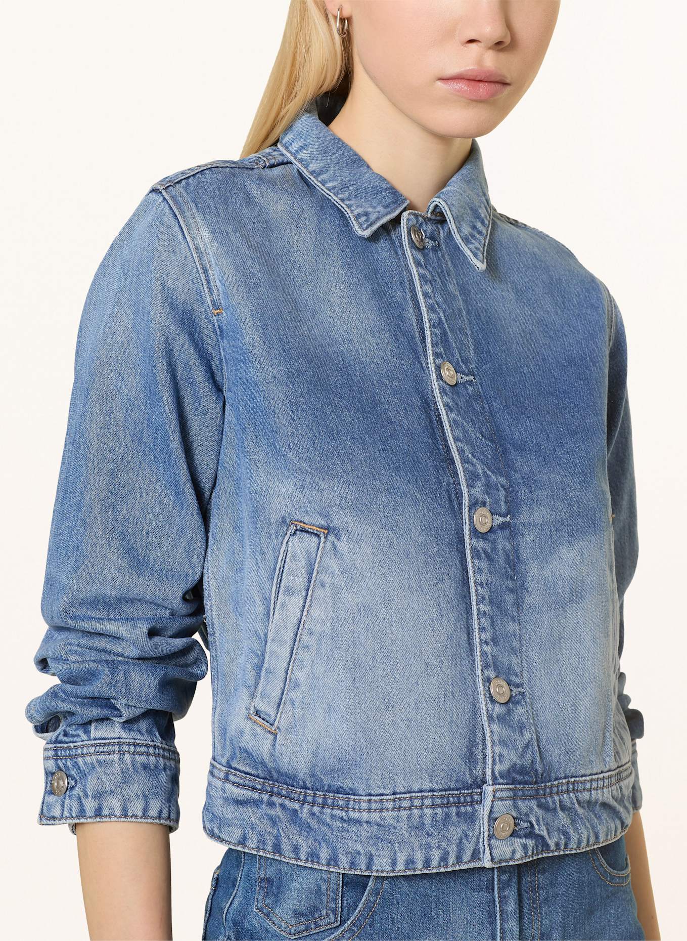 BOSS Jeansjacke SERENYA: BLAU
