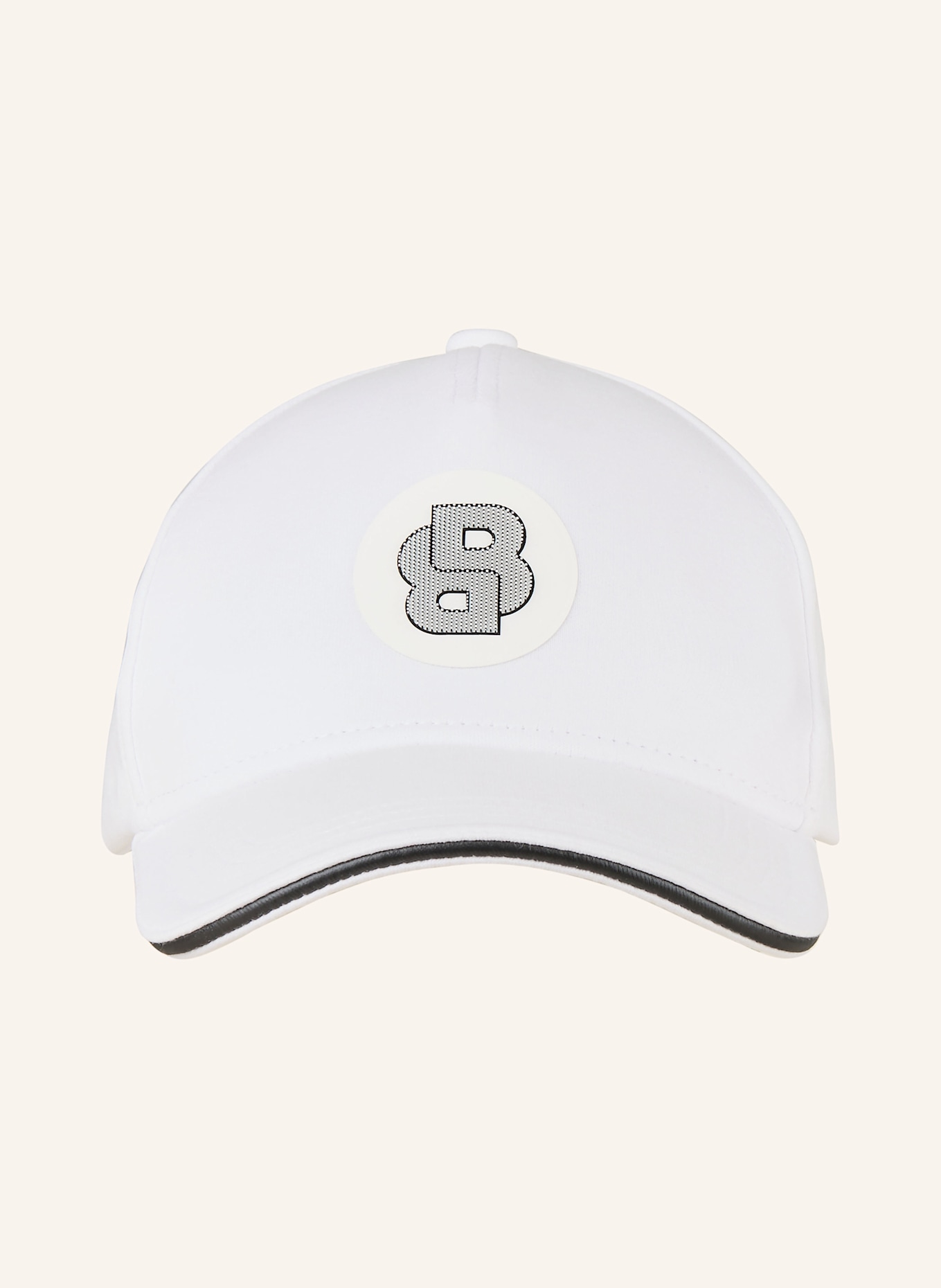 BOSS Czapka z daszkiem PYER: BIAŁY