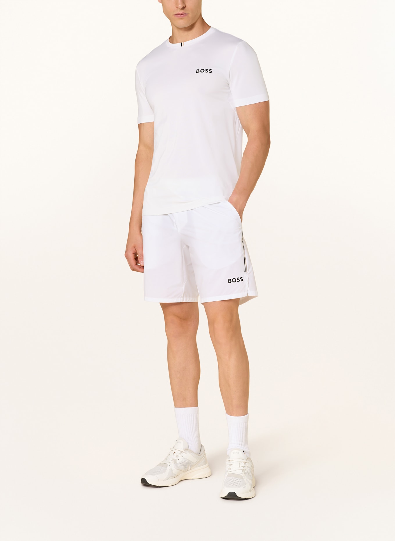 BOSS T-Shirt MB: WEISS