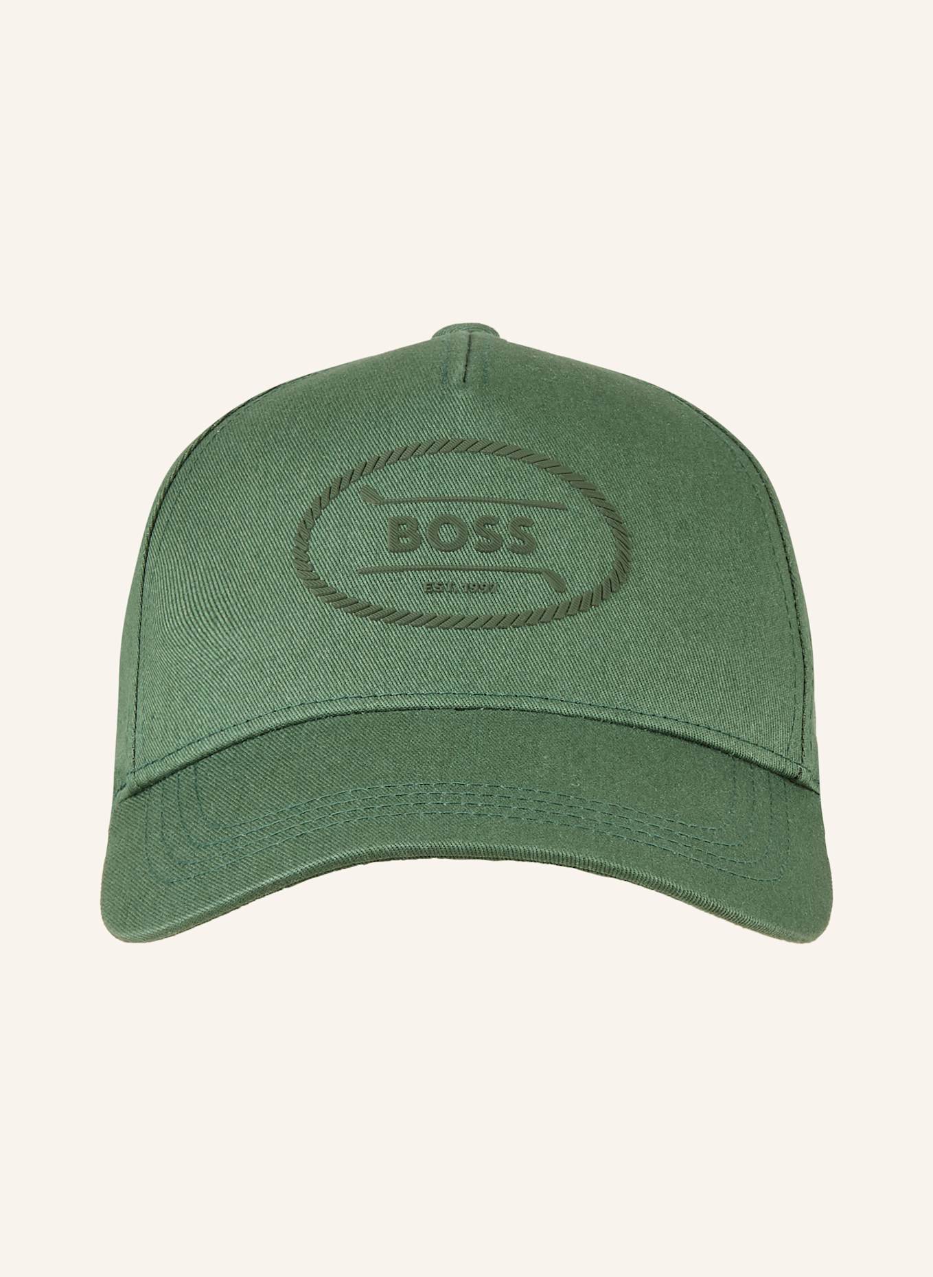 BOSS Cap PYER: DUNKELGRÜN