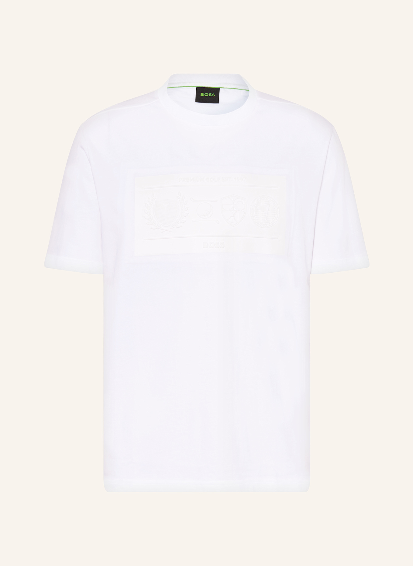BOSS T-Shirt HERITAGE: WEISS